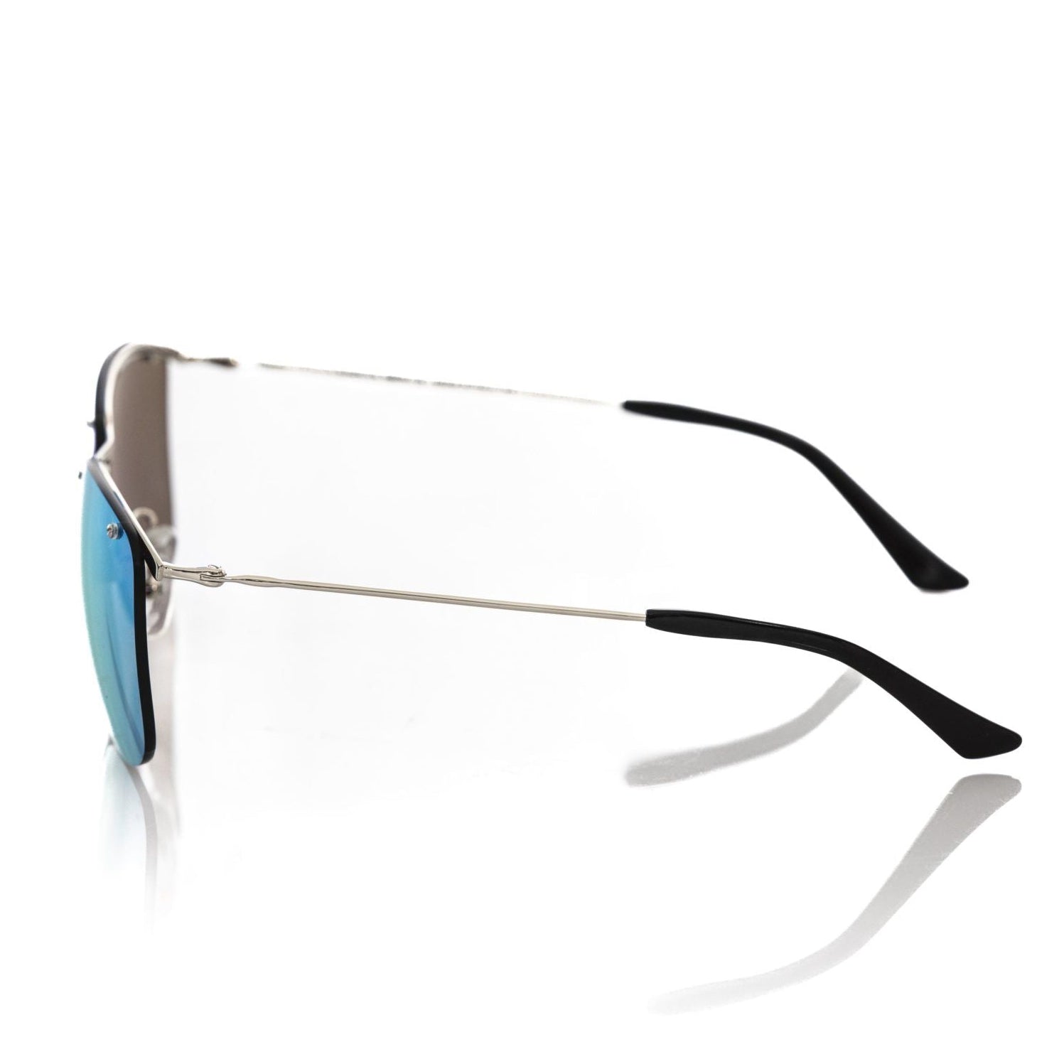 Frankie Morello Men Metal Sunglasses