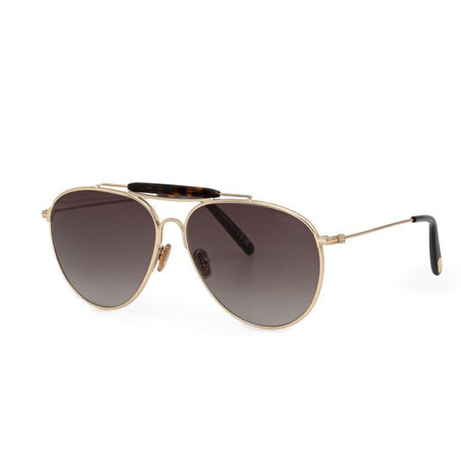 Tom Ford Gold Metal Sunglass