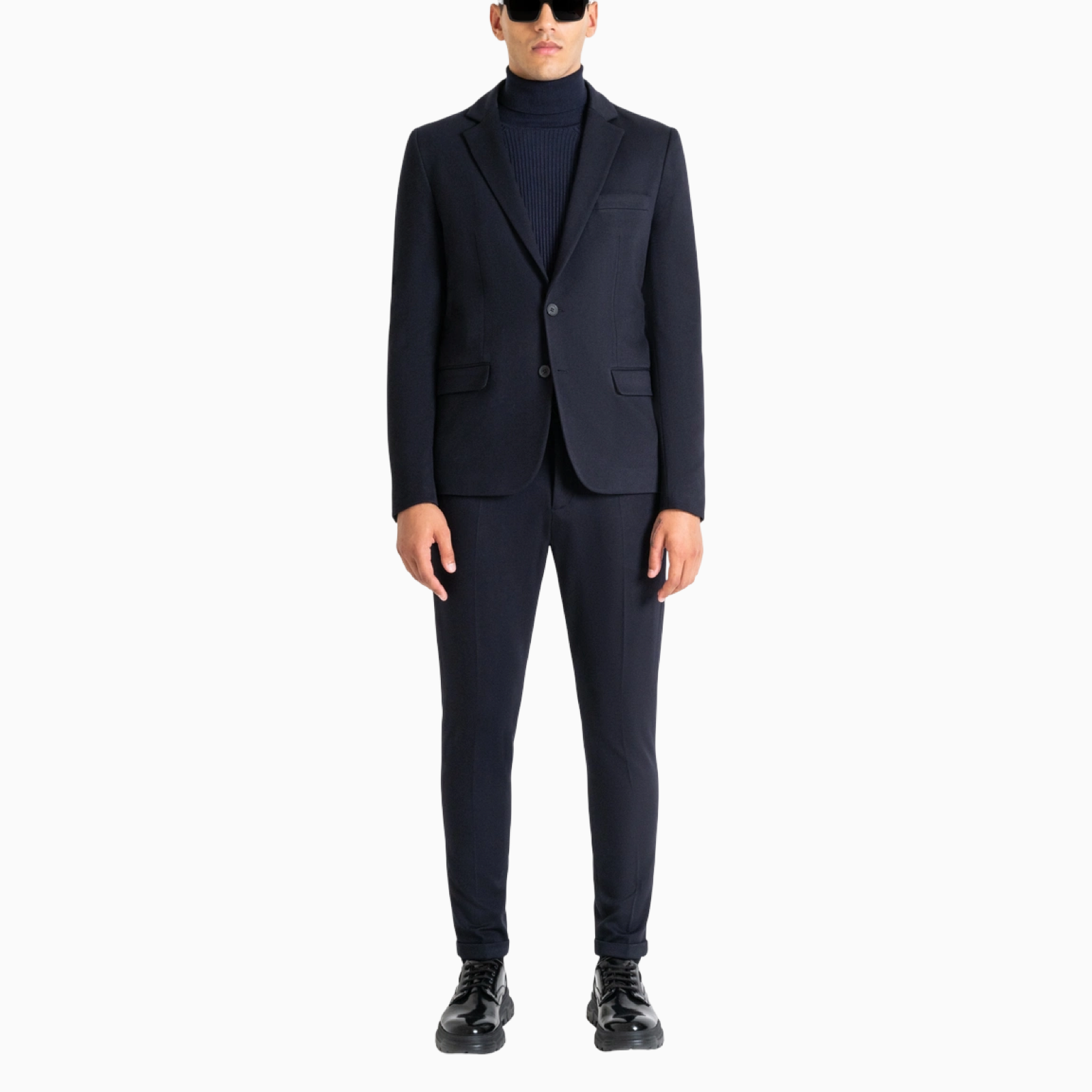 Мъжко тъмно синьо сако Antony Morato Men Blazer MMJS00078-FA151183 Front View