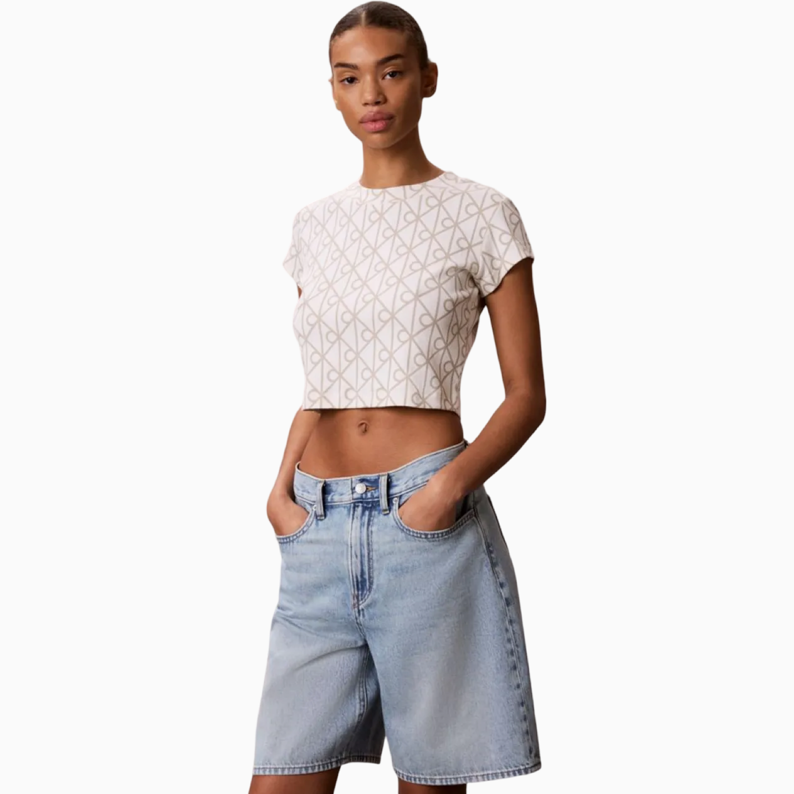 Мъжка тениска Calvin Klein Jeans Women T-shirt LV047G830G YAS Front View