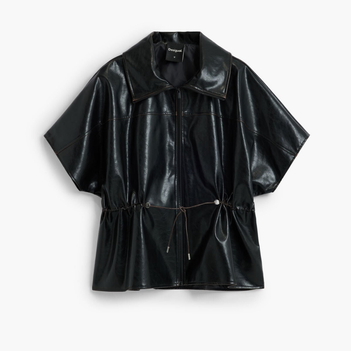 Дамско пончо Desigual Women Poncho 26WAIP02 2000 Front View