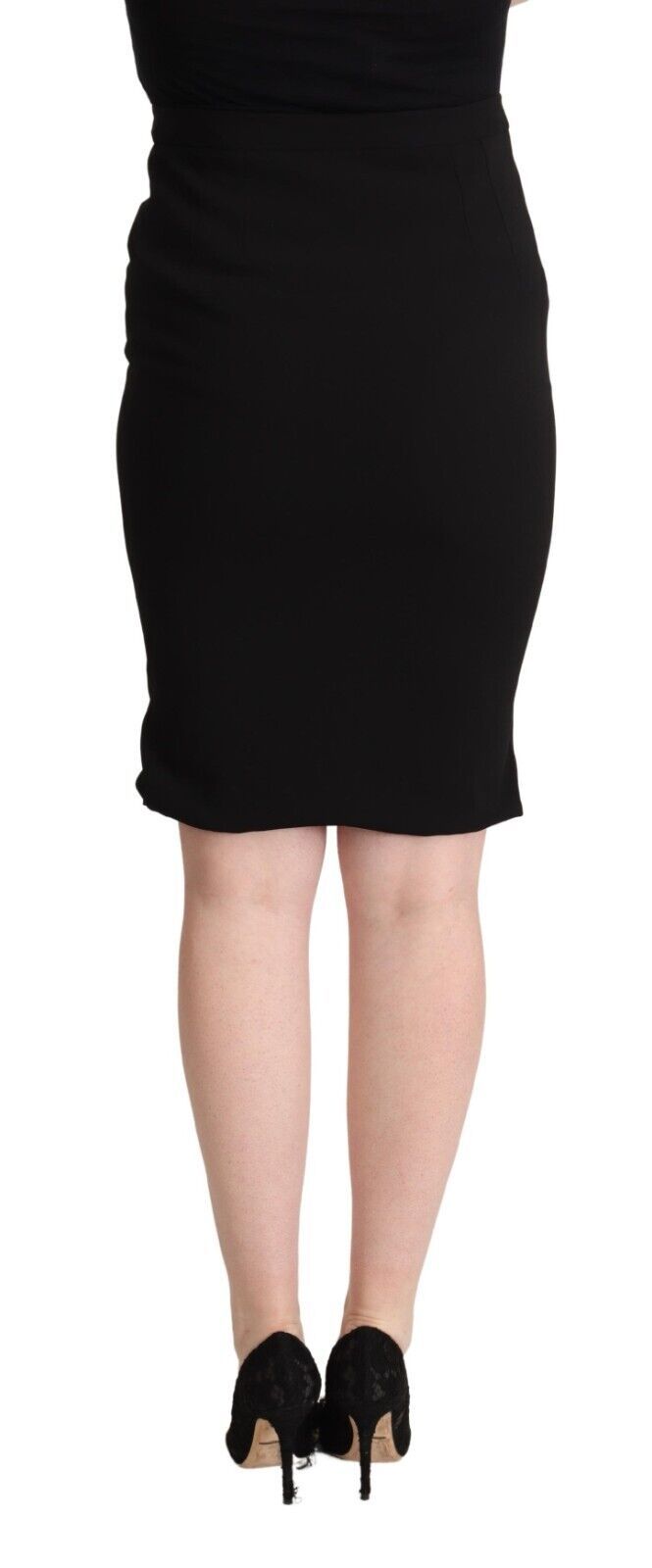Dolce &amp; Gabbana Chic пола молив с висока талия в черно
