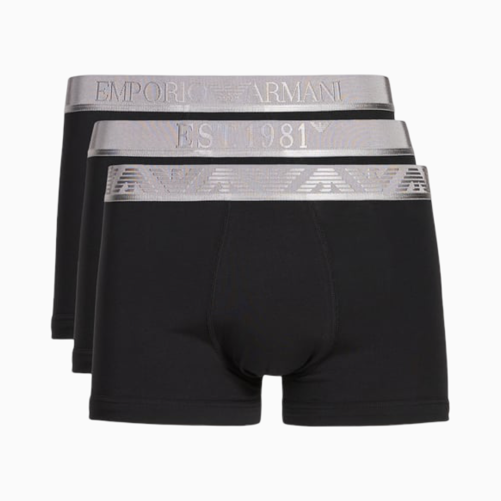 Мъжки боксерки Emporio Armani 3-pack Men Boxers EM000259 AF10780 MC406 Front View