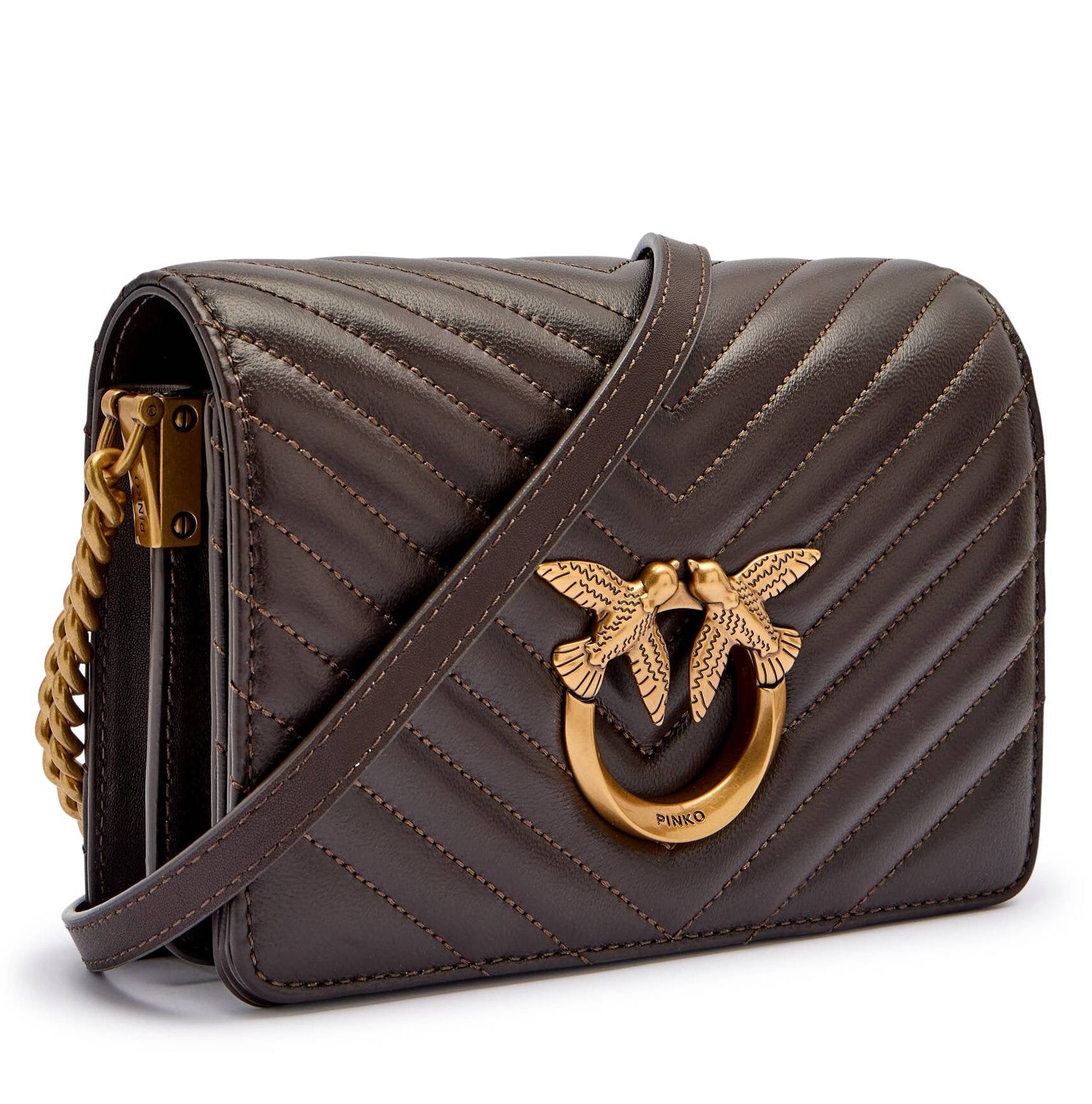 Дамска чанта Women’s shoulder bags Pinko
100067 A0GK M32Q Dark Brown