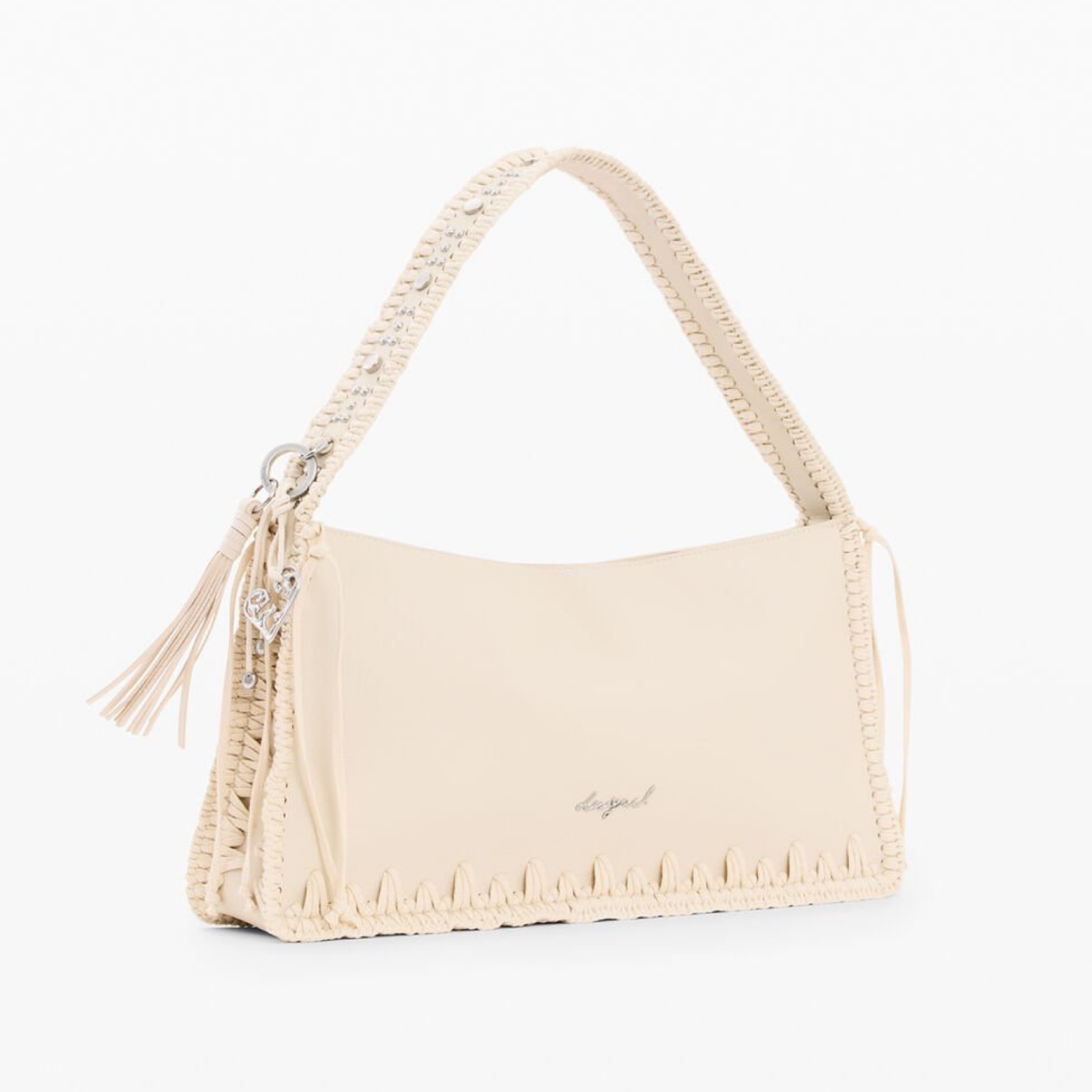 Дамска чанта Desigual Women Studded Handbag 26SAXP49 1008 Side View