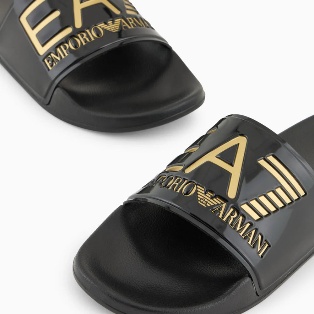 Мъжки чехли EA7 Emporio Armani Men Slippers 7X000108 AF15118 PC001 Close-Up