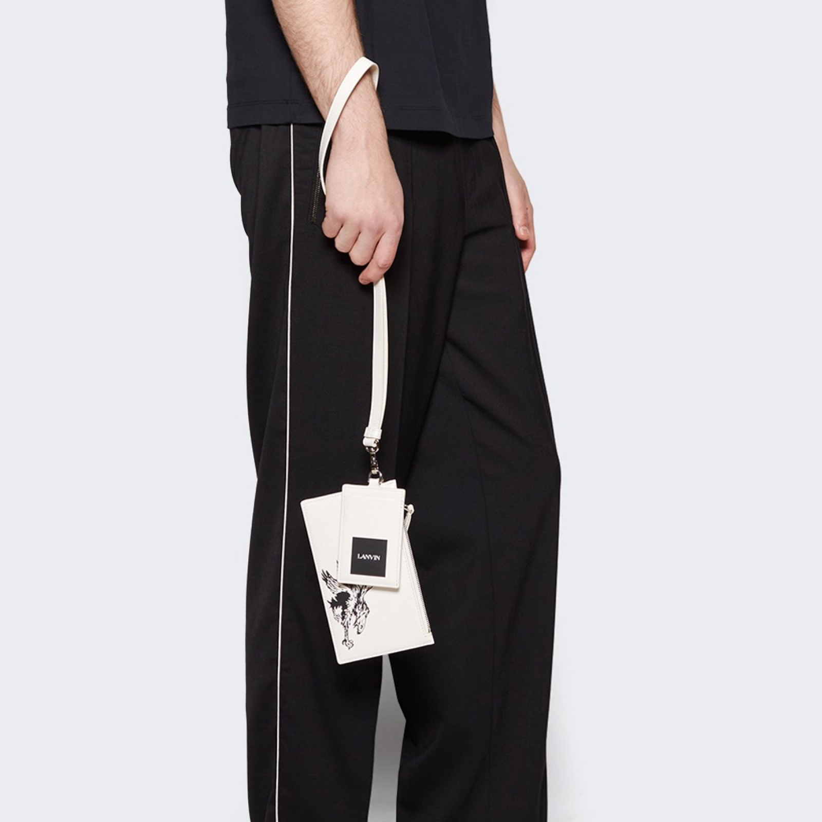 Lanvin Double Pouch Wallet