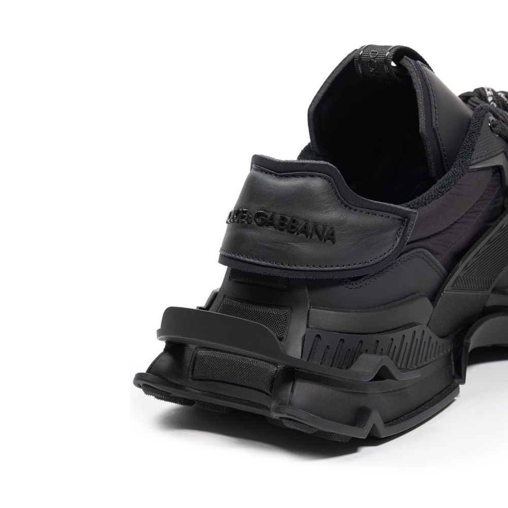 Мъжки черни маратонки Dolce & Gabbana Space Men Sneakers