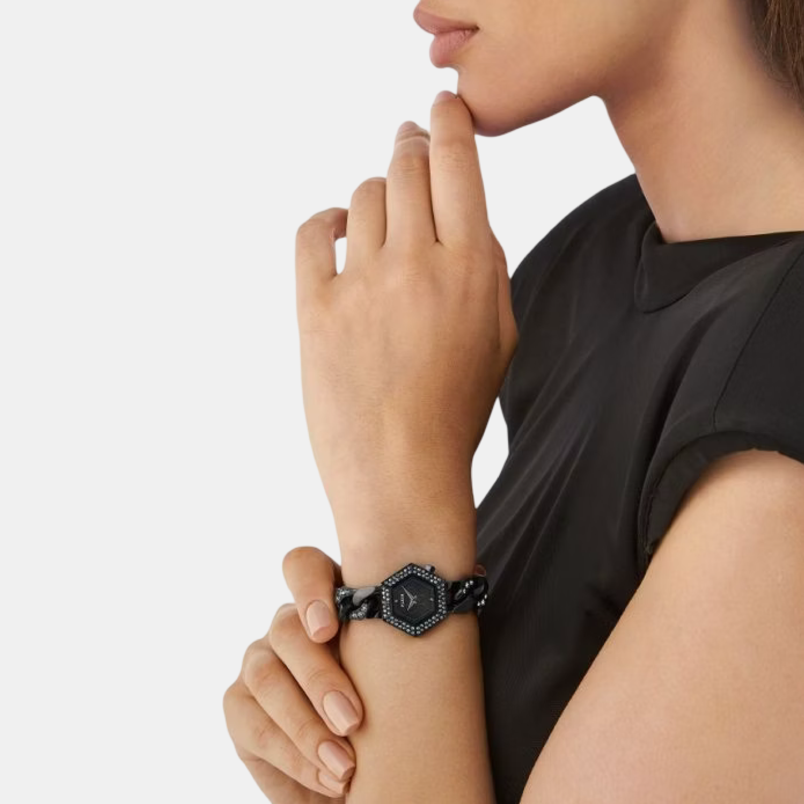 Дамски часовник Philipp Plein The Hexagon Groumette Women Watch PWWBA0423 Model View