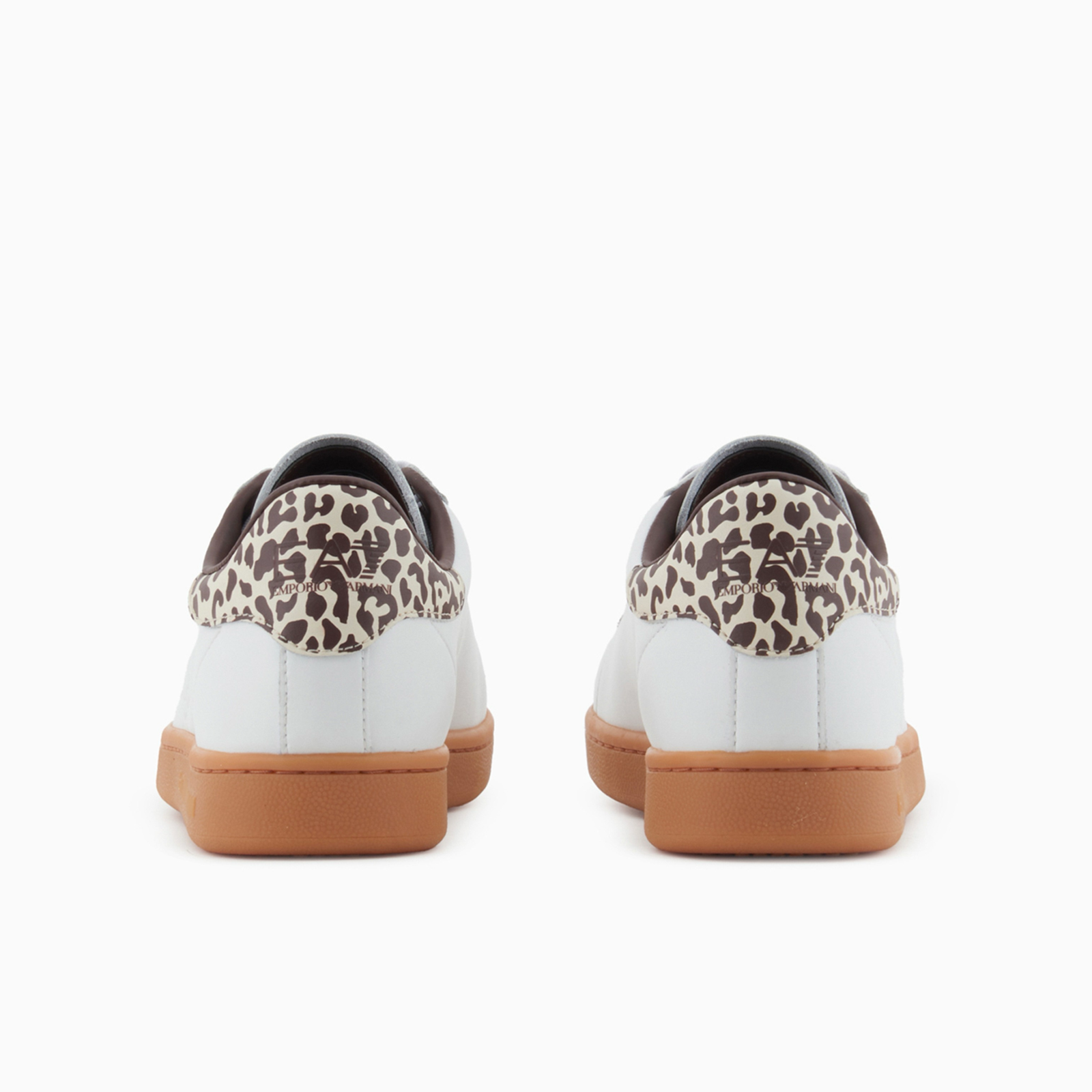Дамски кецове EA7 Emporio Armani Classic CC Sneakers X8X001 XCC51 T981 Heel View