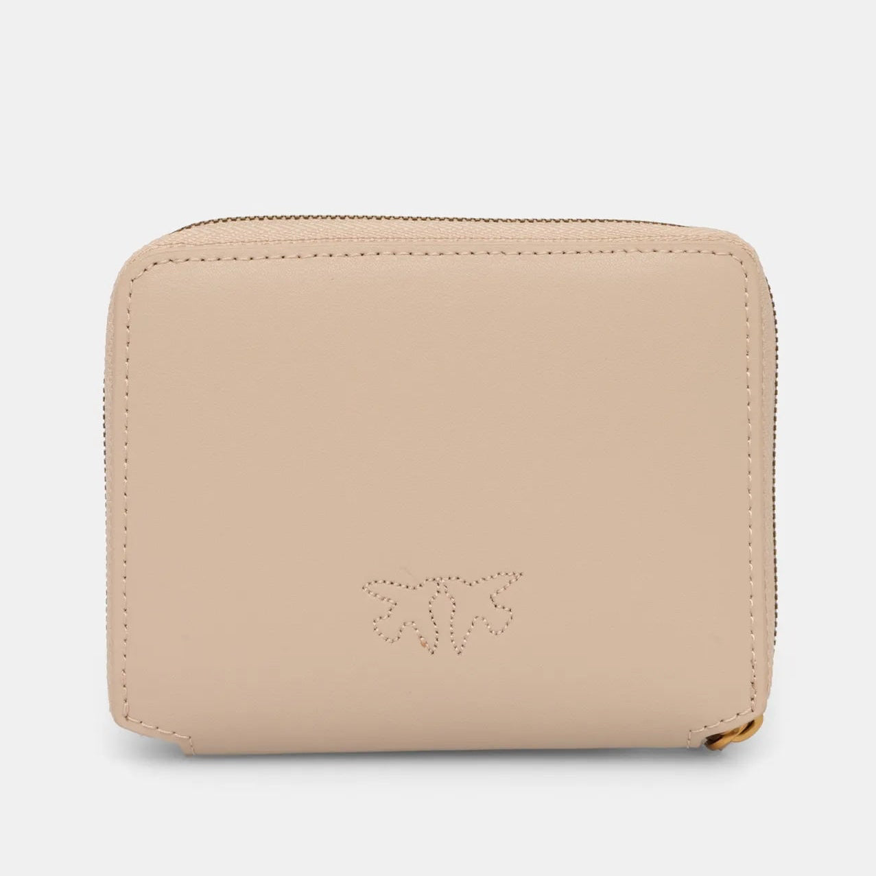Дамско портмоне с цип Women’s wallet Pinko Beige 100249A0F1C50Q back view