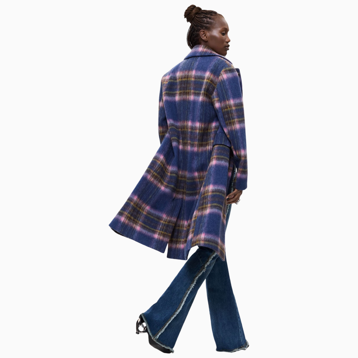 Дамско палто Desigual Women Coat 26WWEW30 5000 Back View