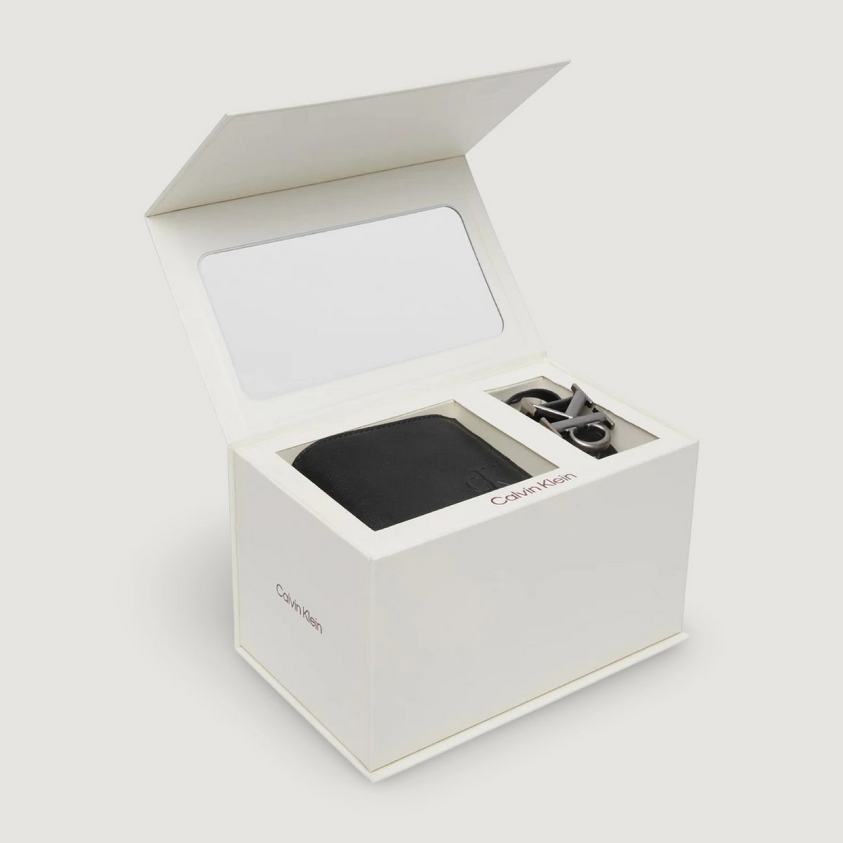 Мъжки подаръчен комплект Calvin Klein Men Gift Box Wallet And Belt LV04D0017G UB1 Box View