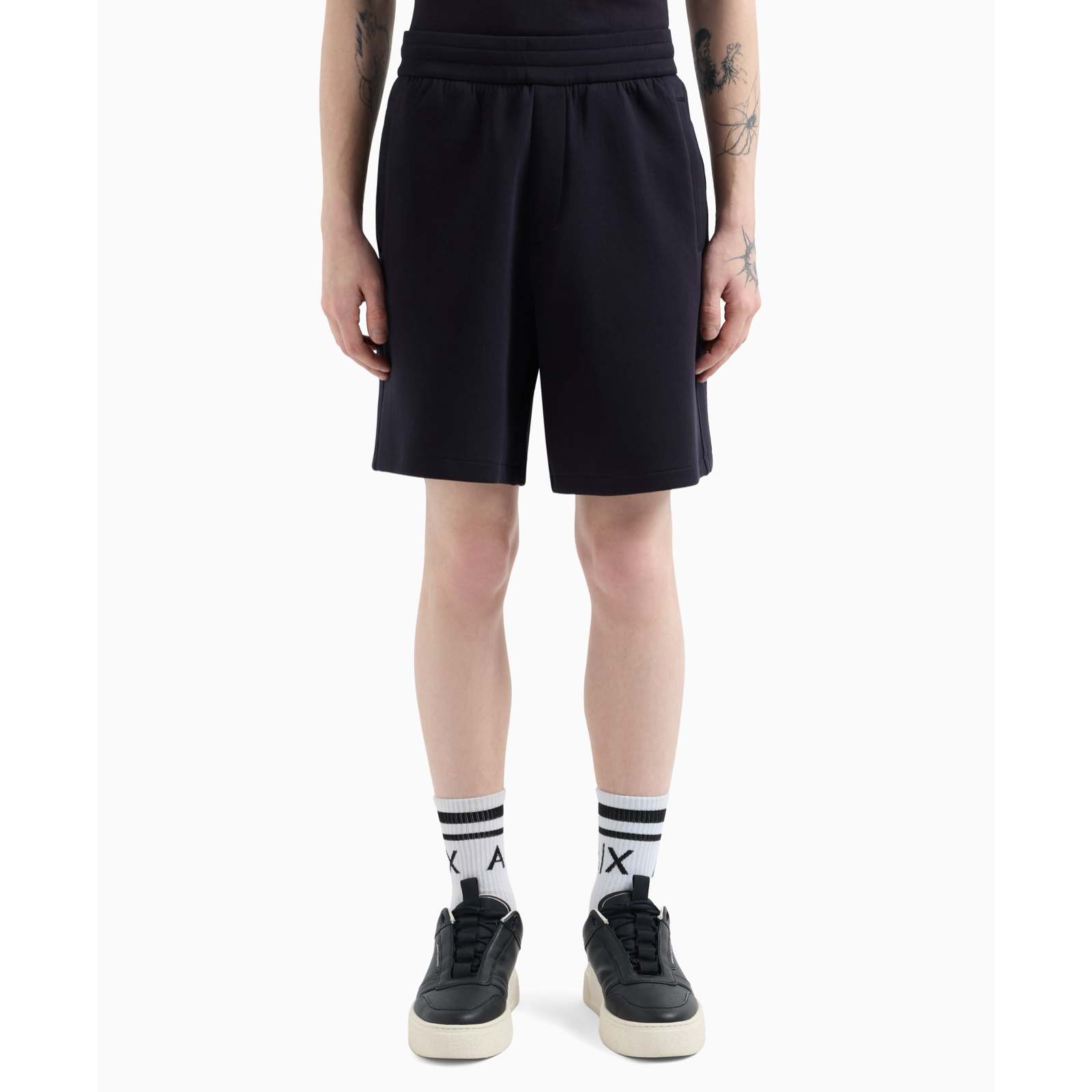 Мъжки тъмно сини къси панталони Armani Exchange XM000355 AF10818 UB101