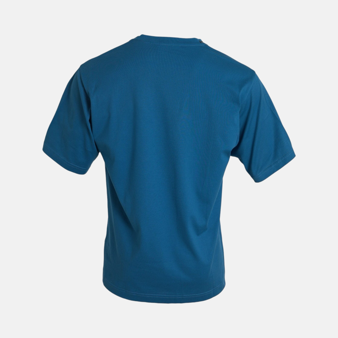 Мъжка синя тениска Dolce & Gabbana 
Blue Logo Round Neck Short Sleeves T-shirt