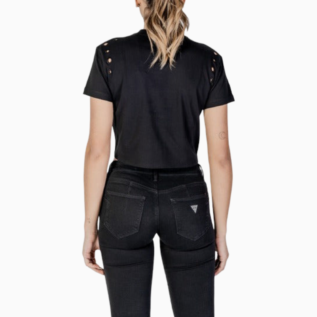Дамска черна тениска Guess W5GI18 I3Z14