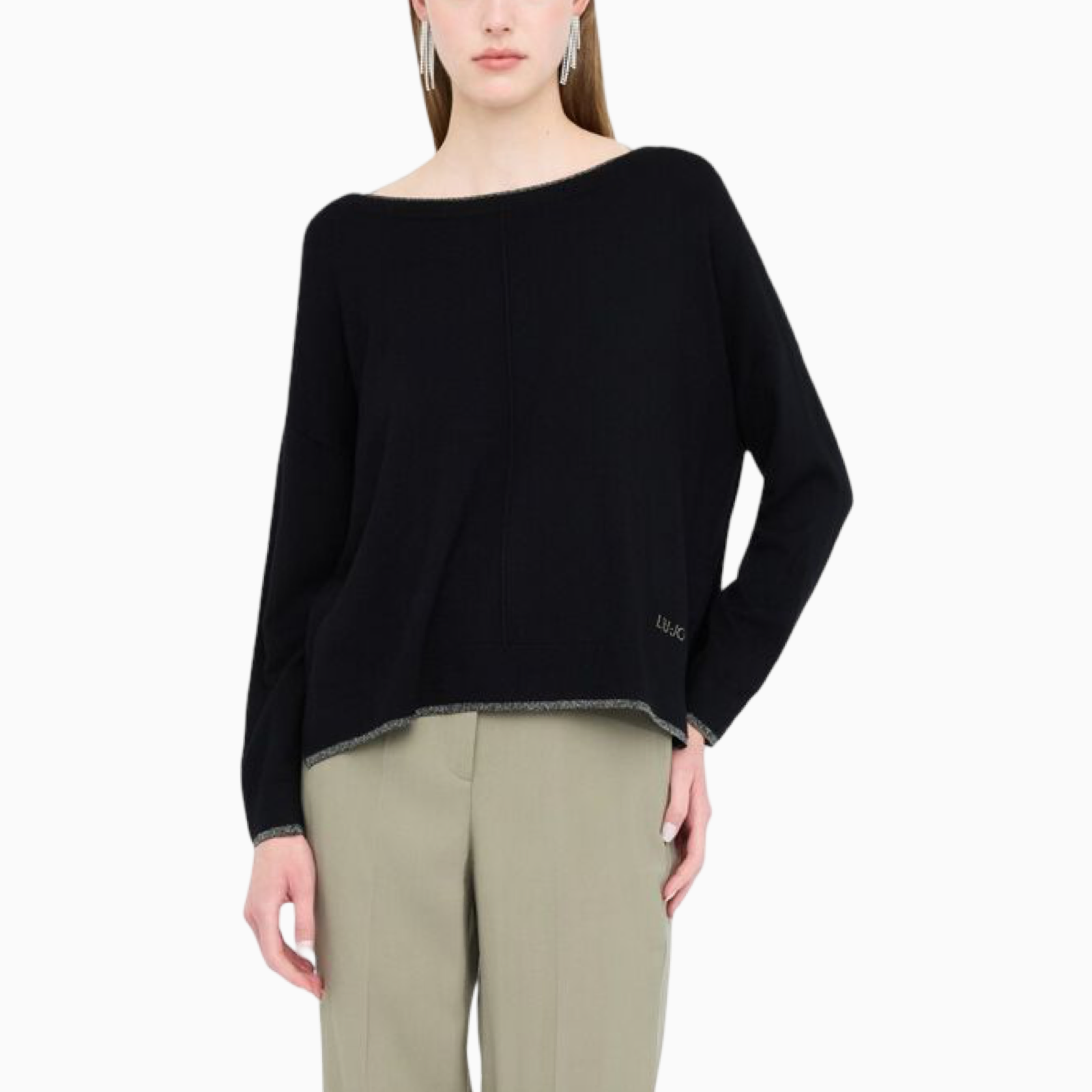 Дамски пуловер Liu Jo Women Sweater MF5228 MS49I Front View