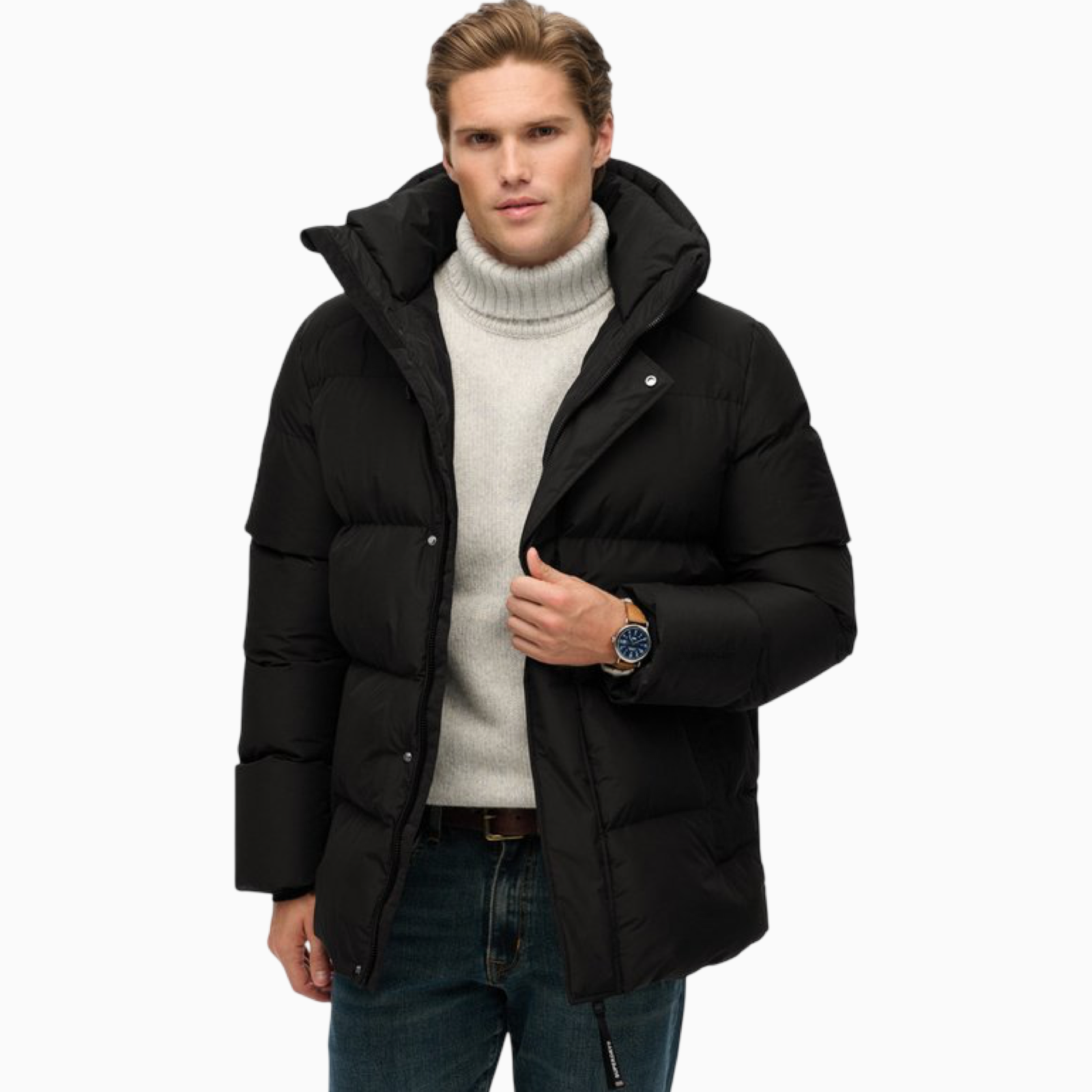 Мъжко зимно яке Superdry Men Jacket M5012285A Front View