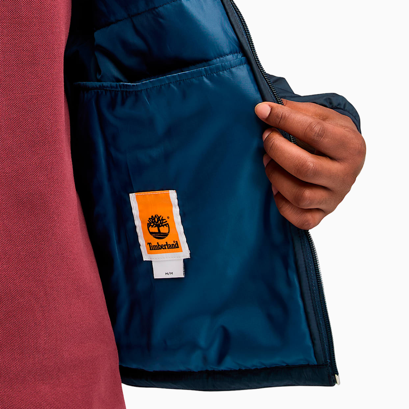 Мъжко синьо яке Timberland Men Jacket TB0A6VRX Close-Up