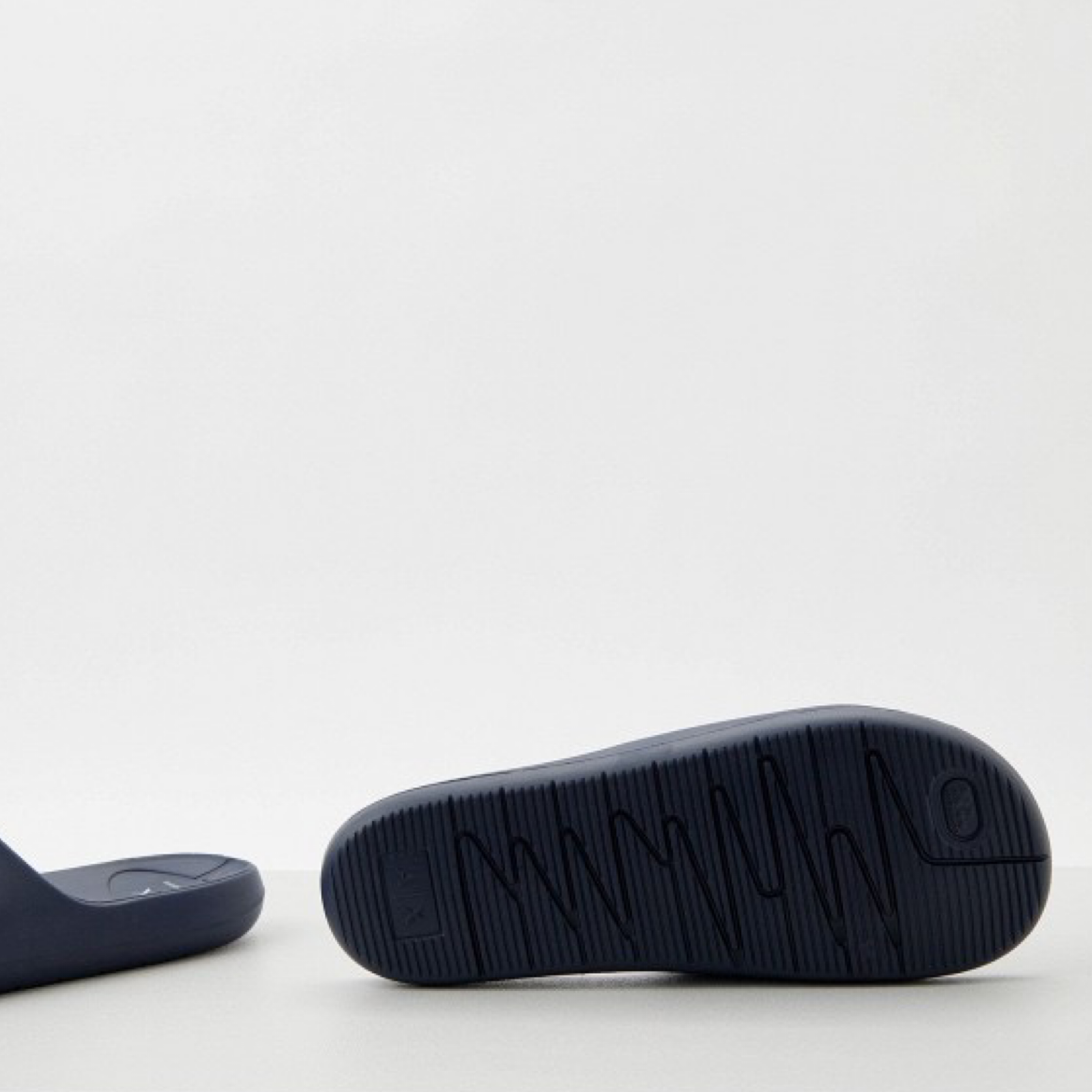 Мъжки сини чехли Armani Exchange Men Slippers XM002744 AF23456 MB574 Insole View