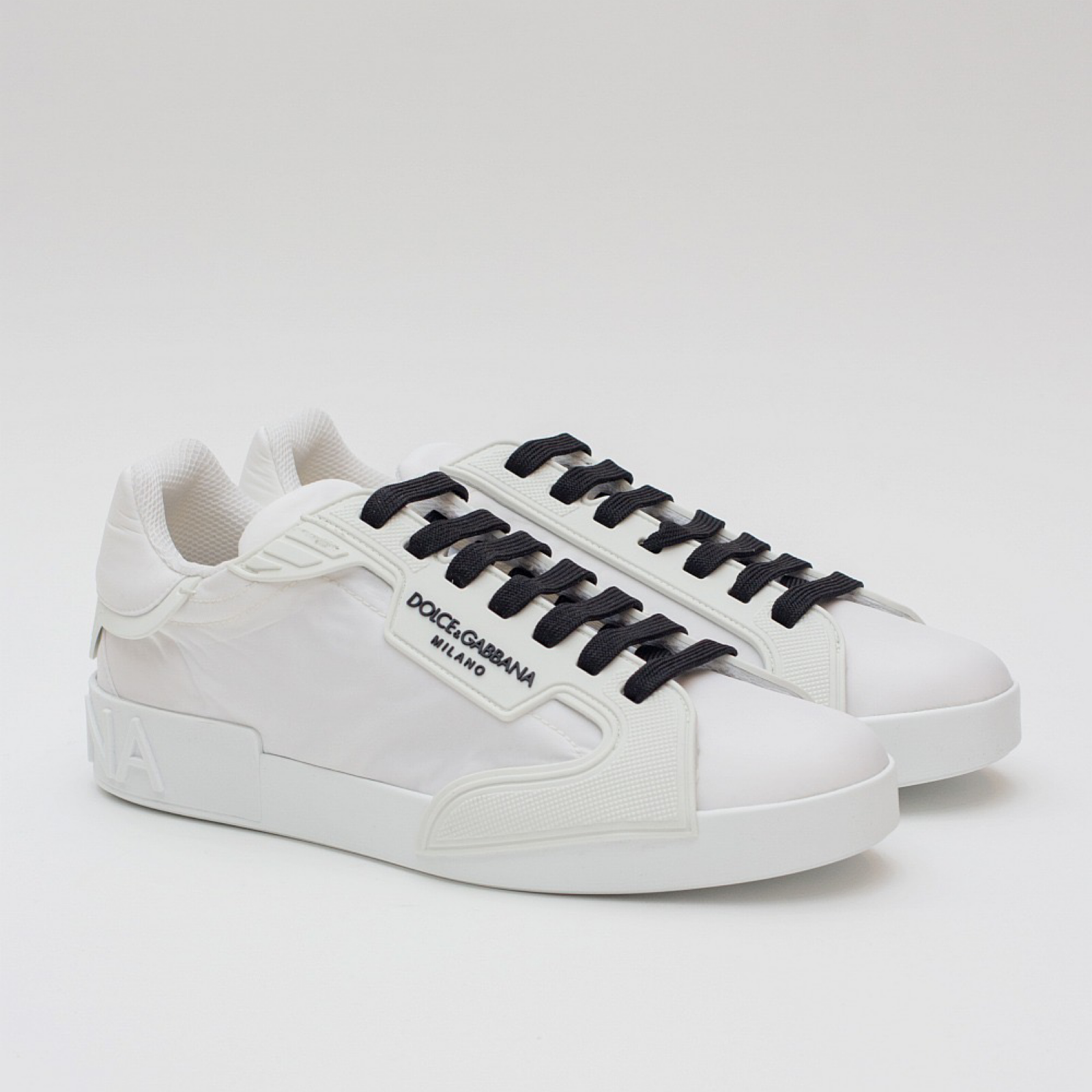 Дамски бели маратонки Dolce & Gabbana Portofino Women Sneakers CS1865 AO217