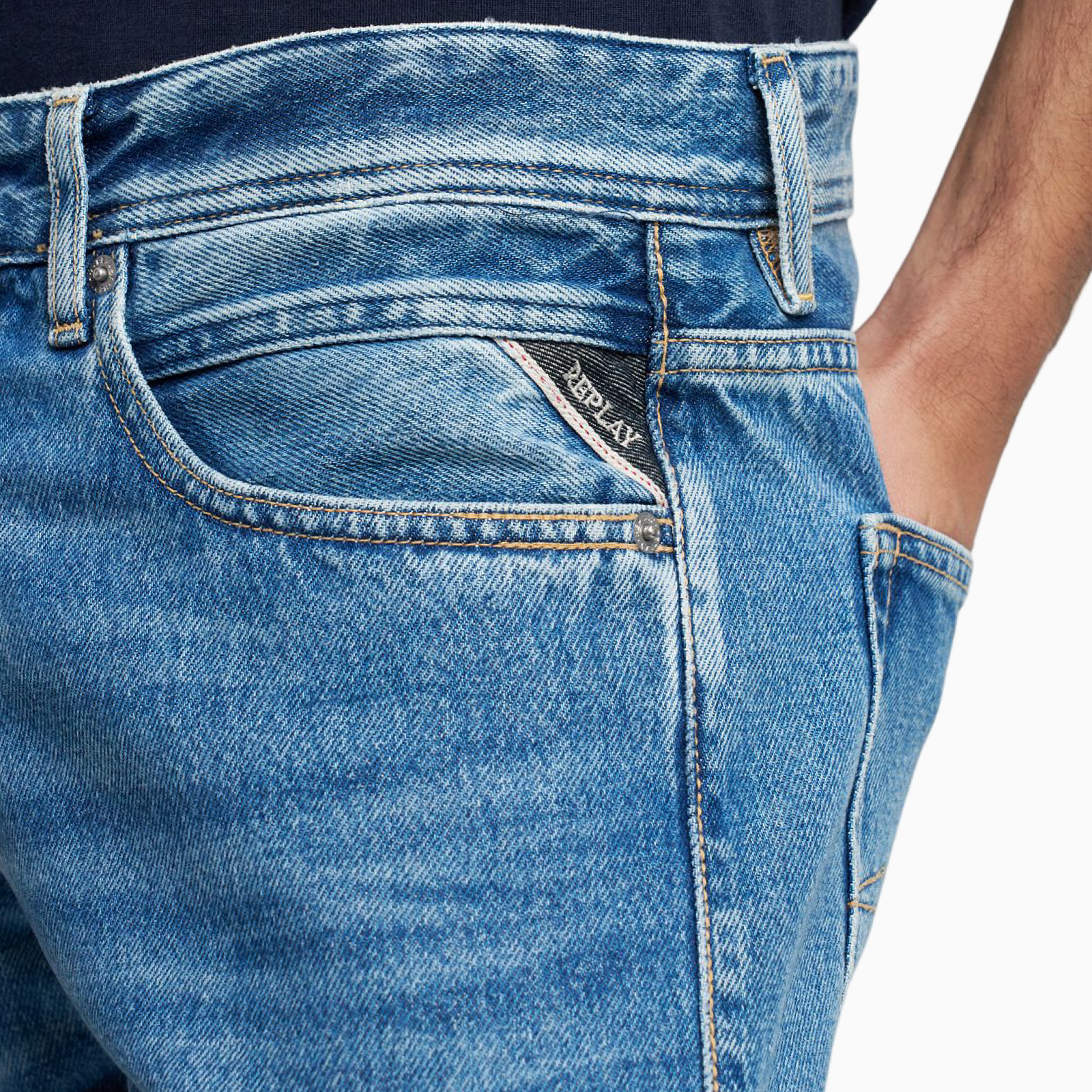 Мъжки дънки Replay Men Jeans MA972.000.886 0C2 Close-Up