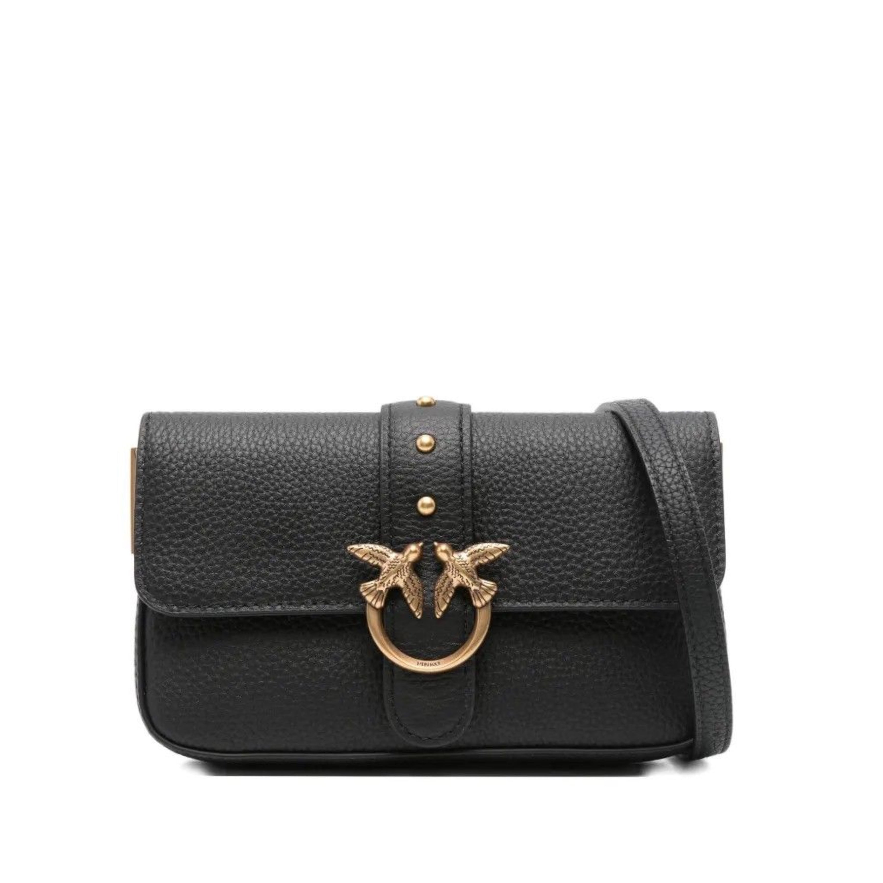 Дамска раница Women’s shoulder bag PINKO Love One 105353A2OXZ99Q Black front view