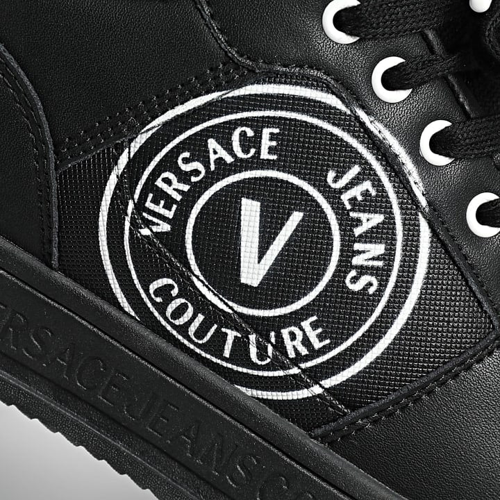 Men’s sneakers Versace Jeans Couture Starlight 77YA3SJ1 ZP356 899 logo view