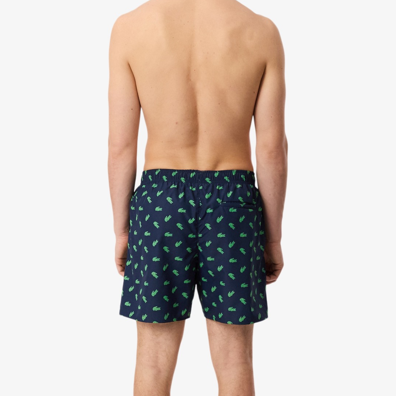 Мъжки бански Lacoste Swimwear MH1851-51 166 Back View