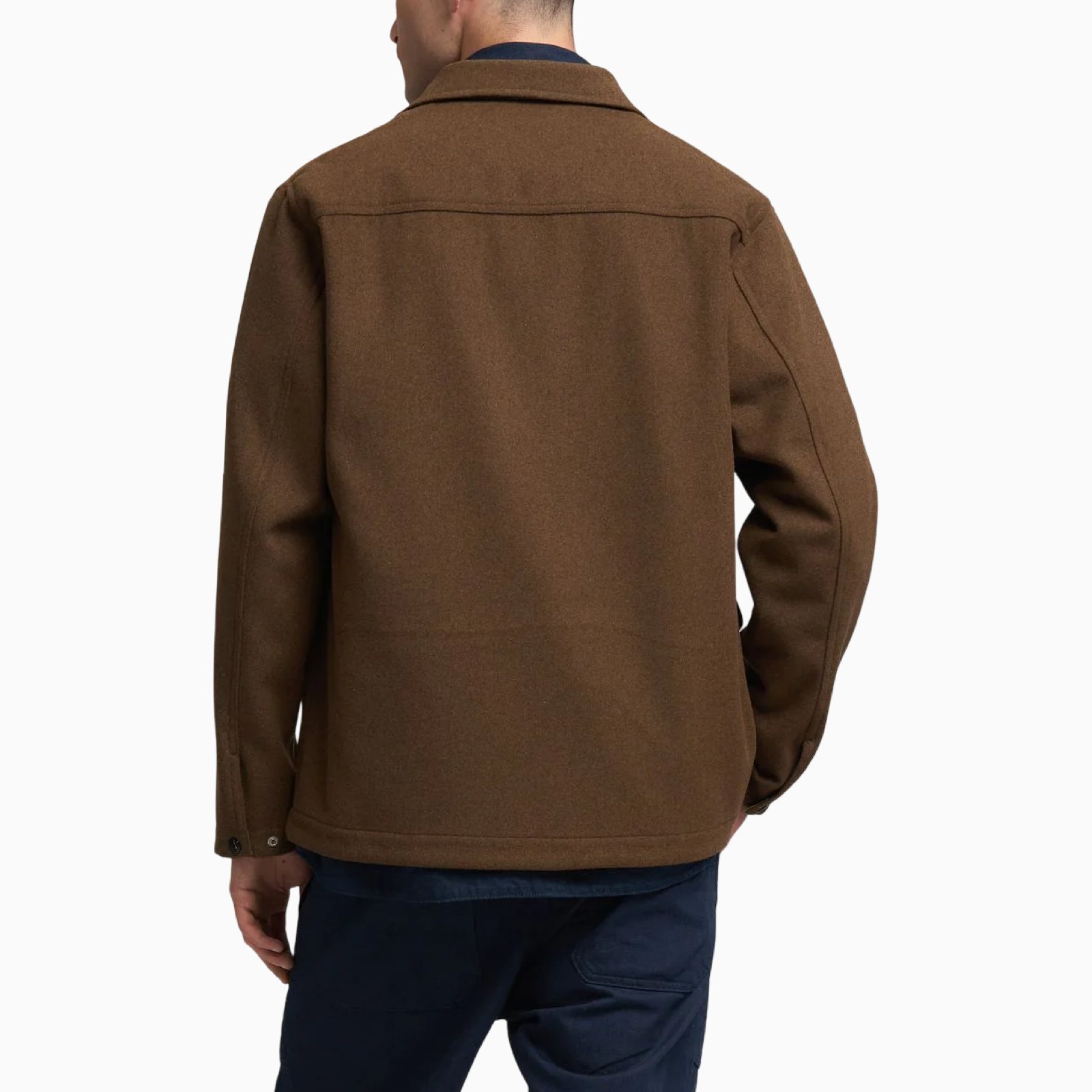 Мъжко кафяво яке Replay Men Jacket M8495.000.85314 Back View