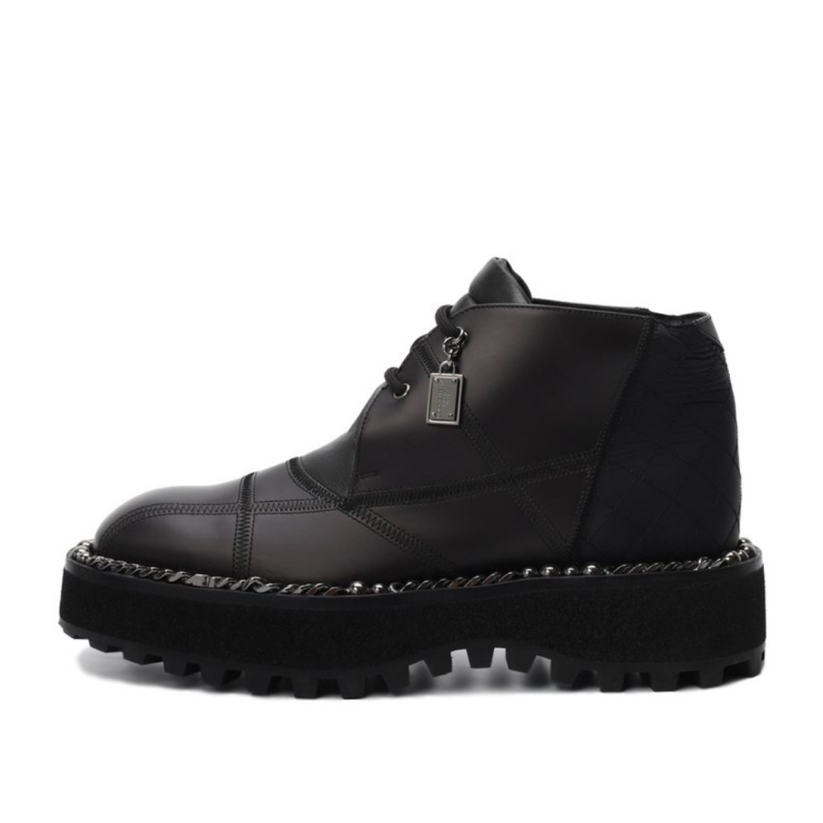 Мъжки кожени обувки Dolce & Gabbana Men Ankle Boots