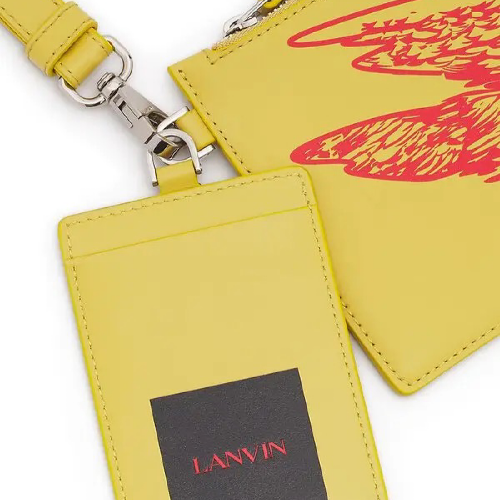 Lanvin Double Pouch Wallet