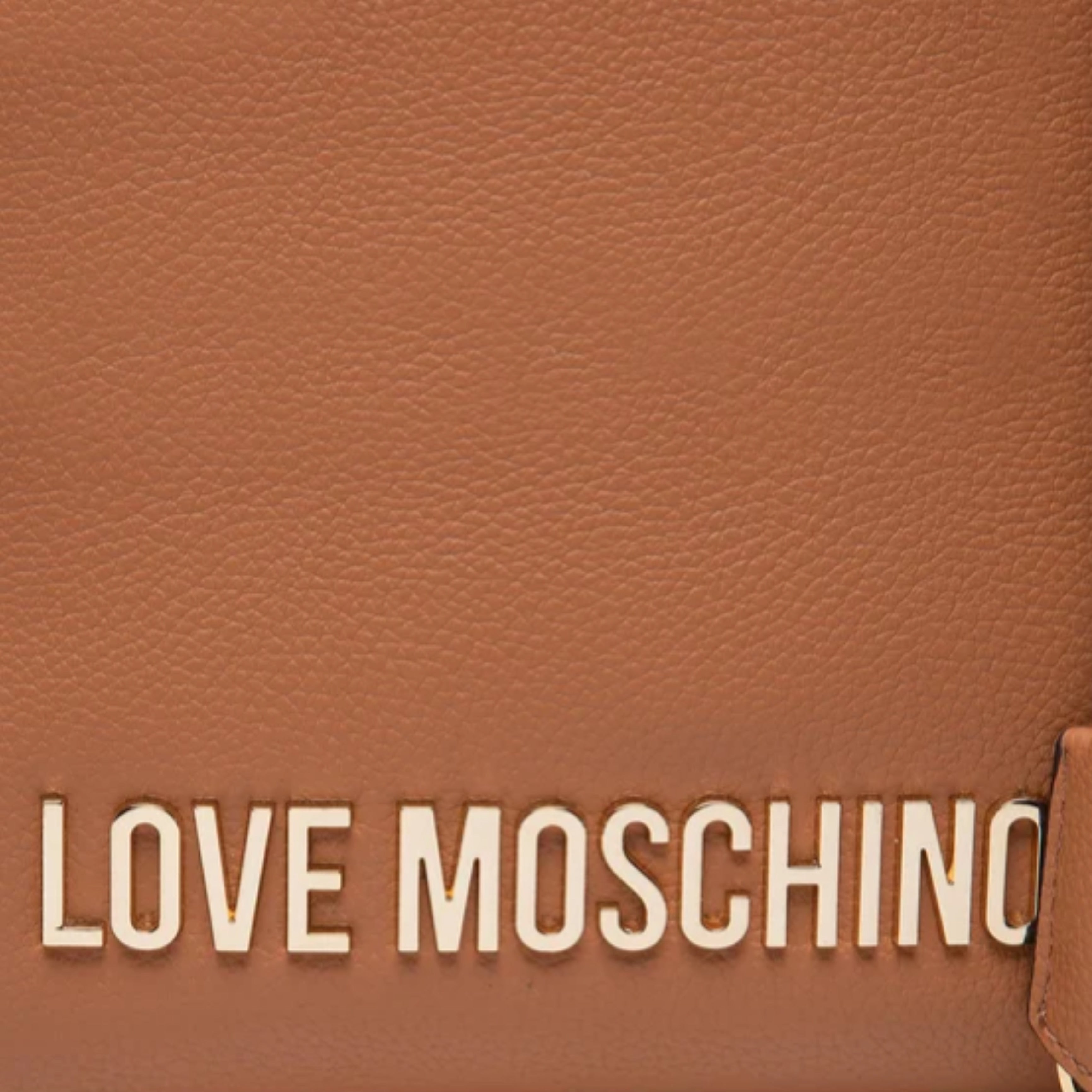 Дамска чанта Women’s shoulder bag Love Moschino JC4031PP1FLB0201 Brown logo view