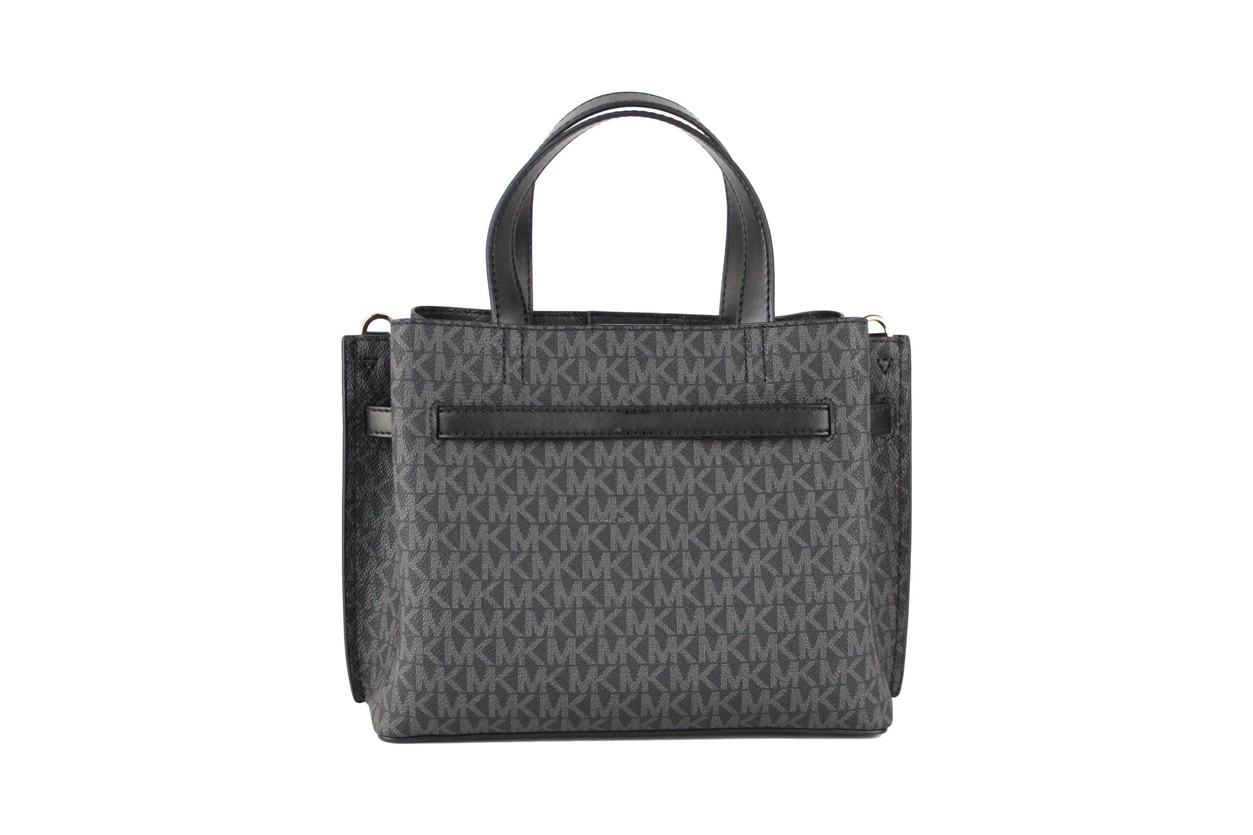 Дамска чанта Michael Kors Emilia Small Black Signature от PVC