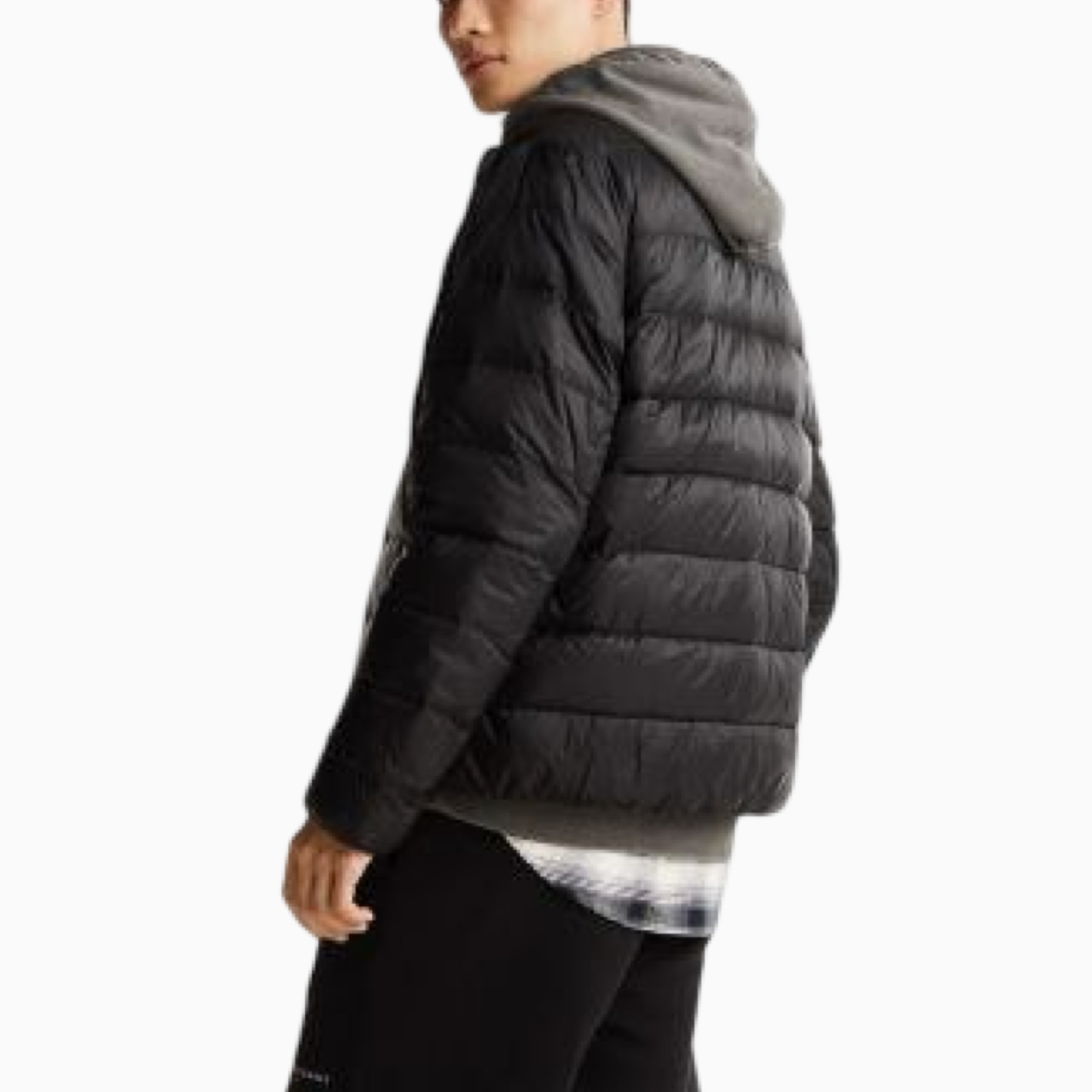 Мъжко черно яке Tommy Hilfiger Jeans Men Jacket DM0DM20658 Back View