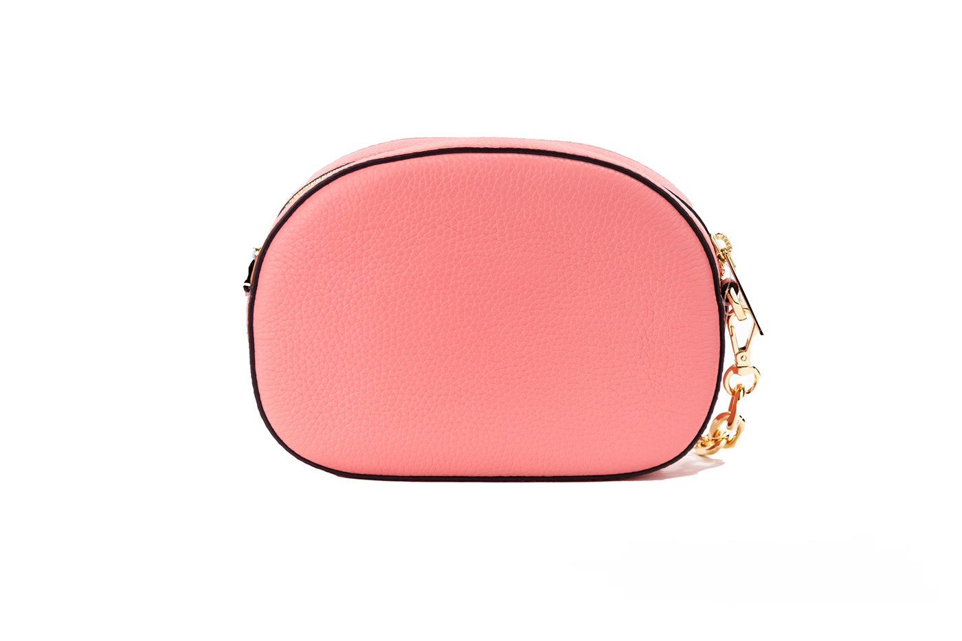 Кожена овална дамска чанта Michael Kors Jet Set Glam Tea Rose