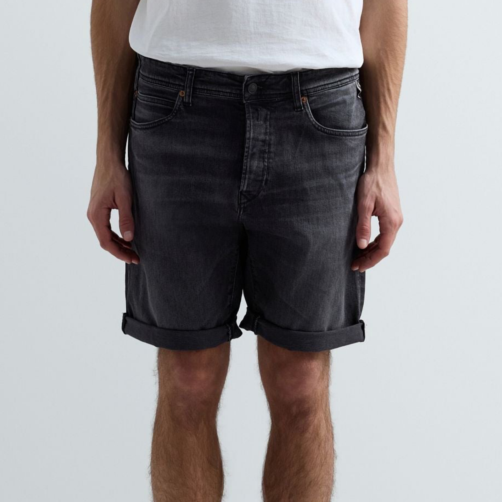 Мъжки къси дънки Replay Men Denim Jeans MA981Y.000.573B116-097 Front View