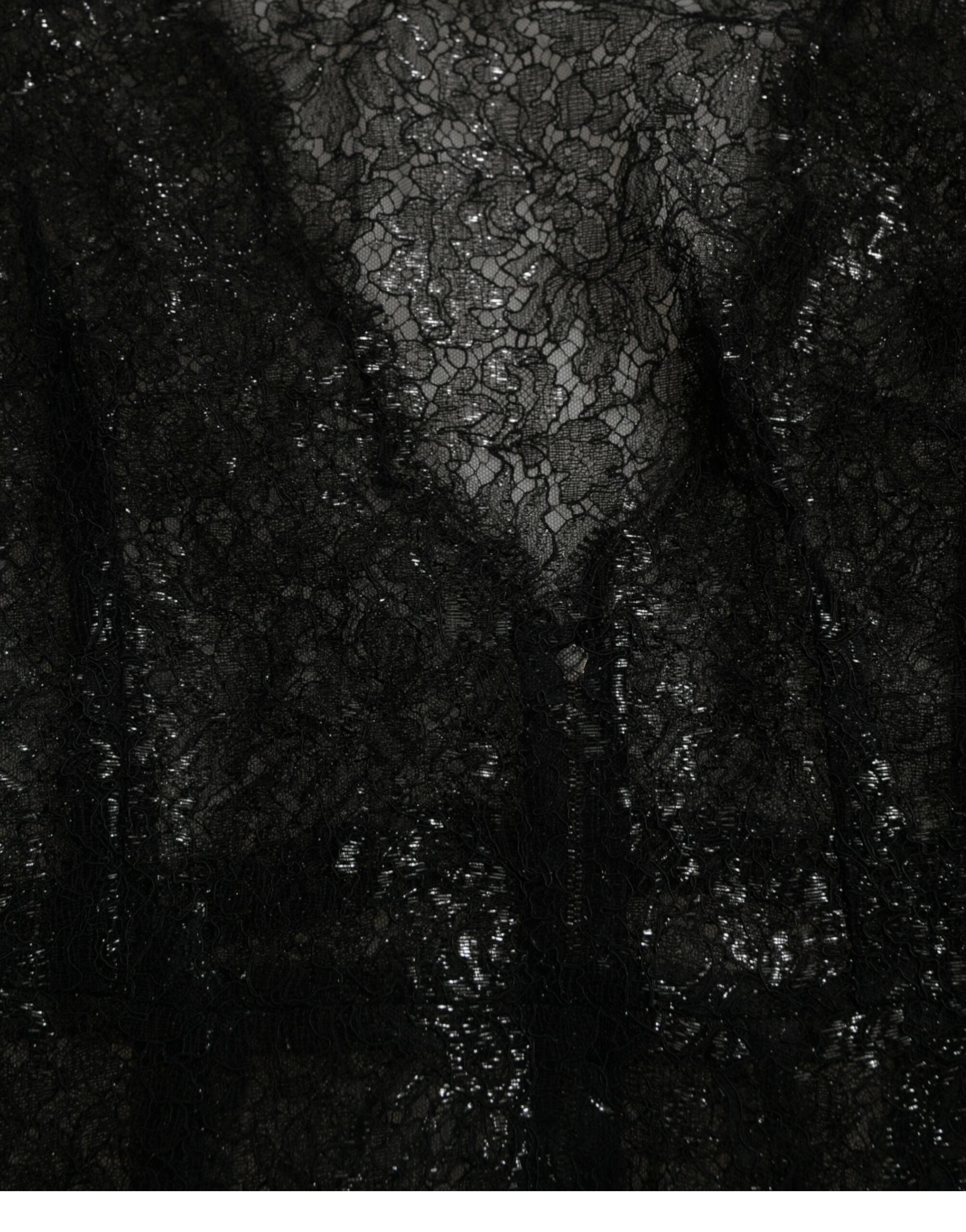 Dolce &amp; Gabbana Елегантна дантелена миди рокля на цветя