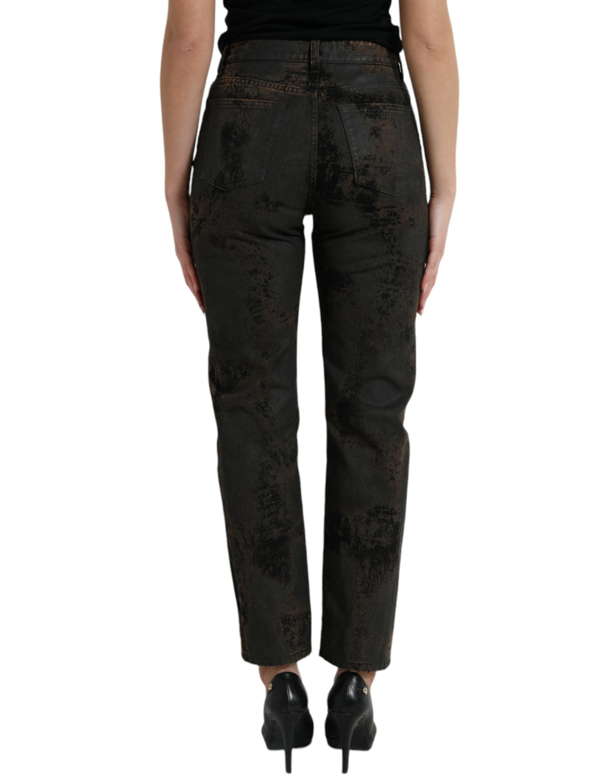 Dolce &amp; Gabbana Chic Boyfriend еластични дънки със средна талия
