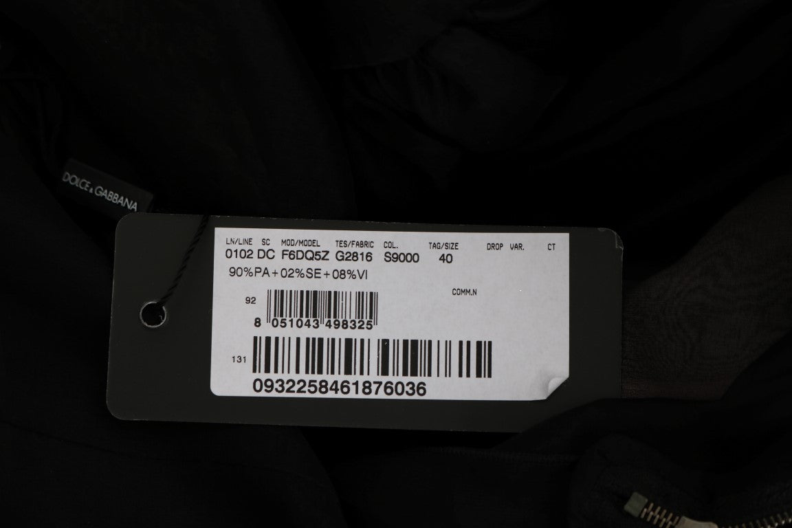 Dolce &amp; Gabbana Елегантна широка рокля с пълна дължина