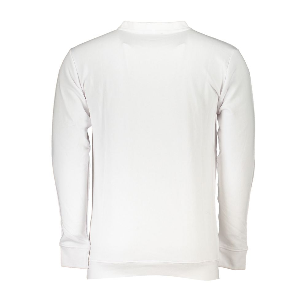 Мъжка памучна блуза Men’s sweatshirt Cavalli Class RXT65B CF062 00053 White back view