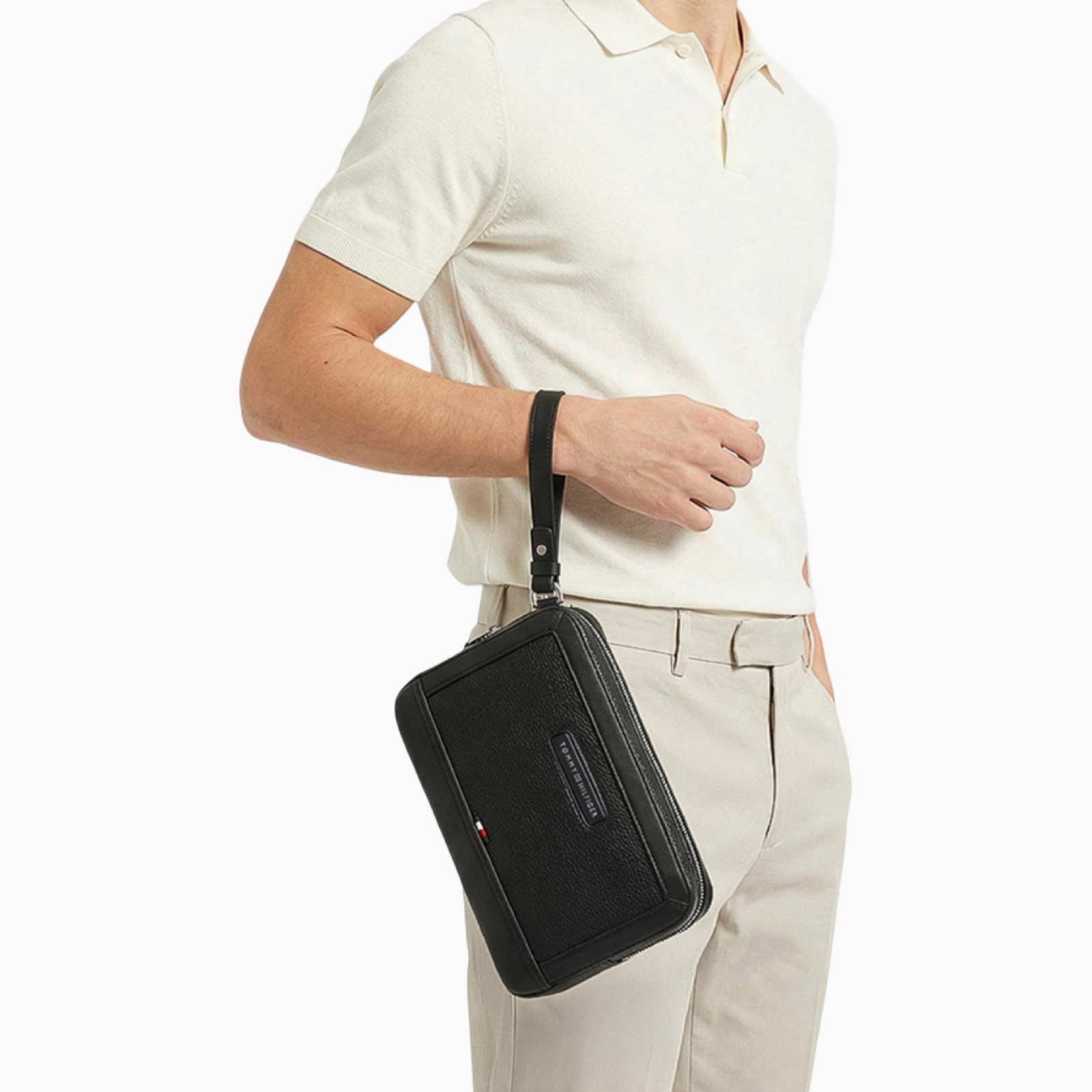 Мъжка клъч чанта Tommy Hilfiger Men Clutch Bag AM0AM13953 BDS Hand View