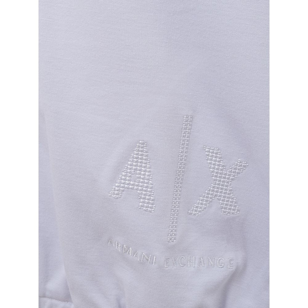 Дамски суичър от вискоза в бяло Women’s sweatshirt Armani Exchange White
