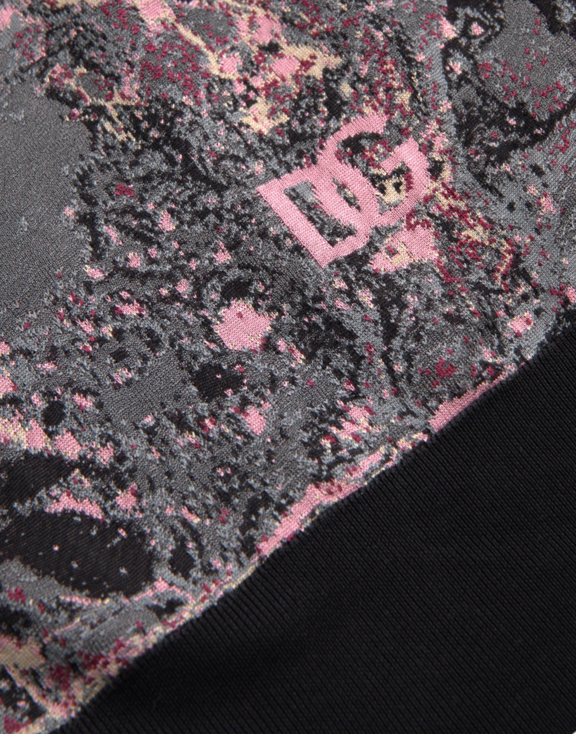 Dolce &amp; Gabbana многоцветен графичен мъжки пуловер с деколте