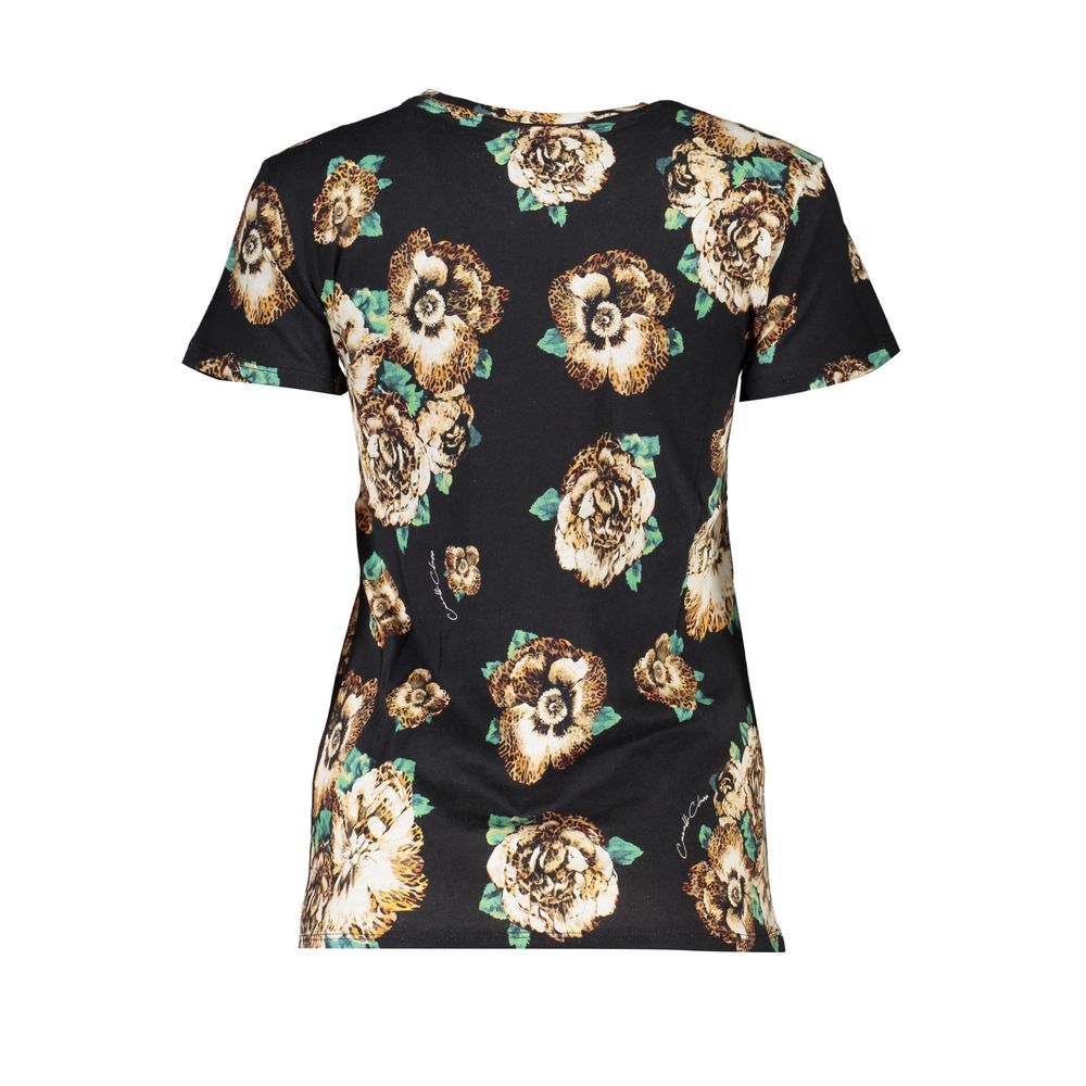 Дамска тениска с флорални мотиви в черно Women’s t-shirt Cavalli Class
RXT62E JFH71 05051 back view