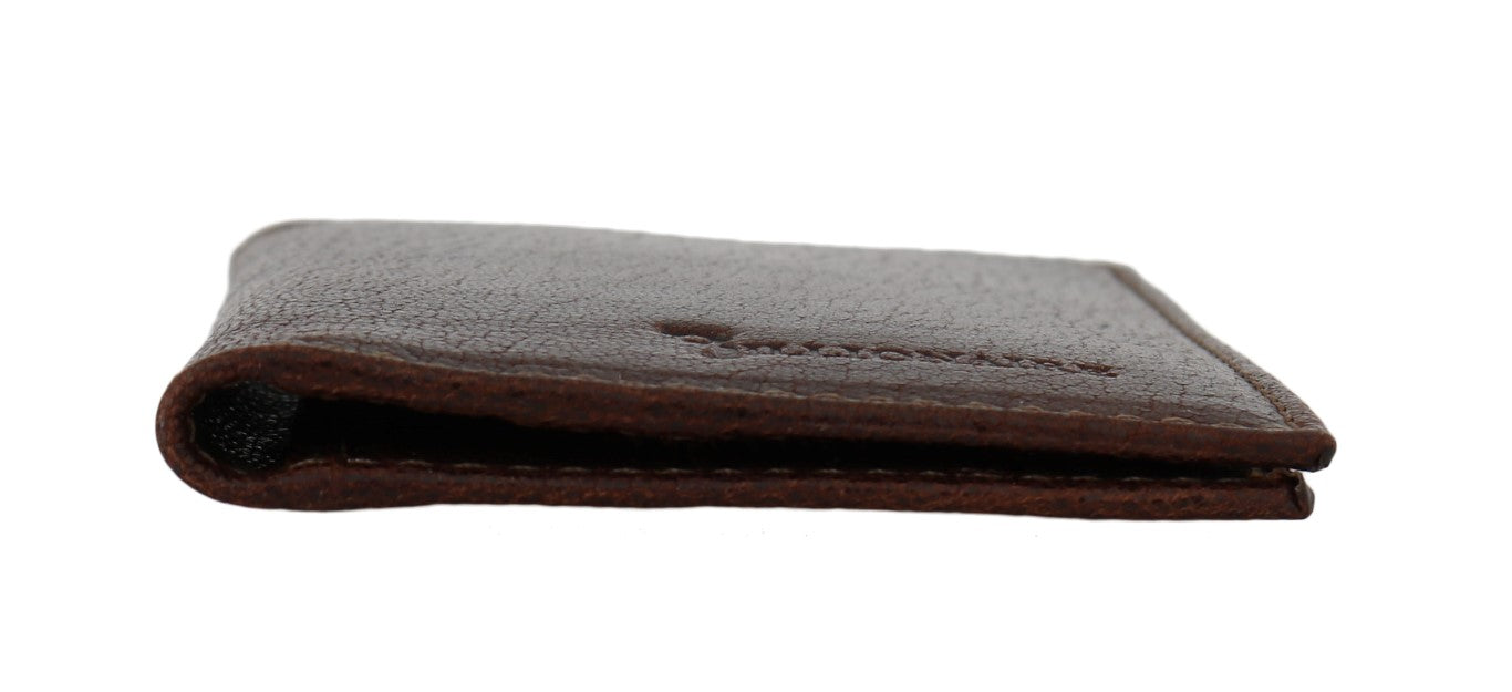 Кожен мъжки портфейл Billionaire Italian Couture Elite Moro