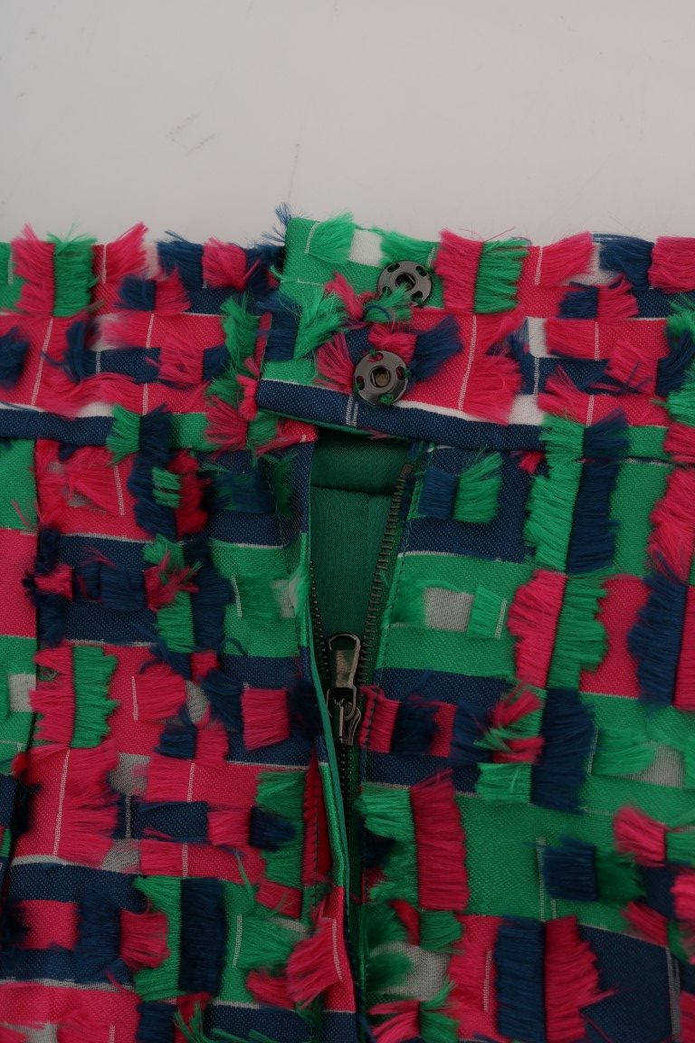 Елегантна жакардова пола молив с висока талия Dolce &amp; Gabbana