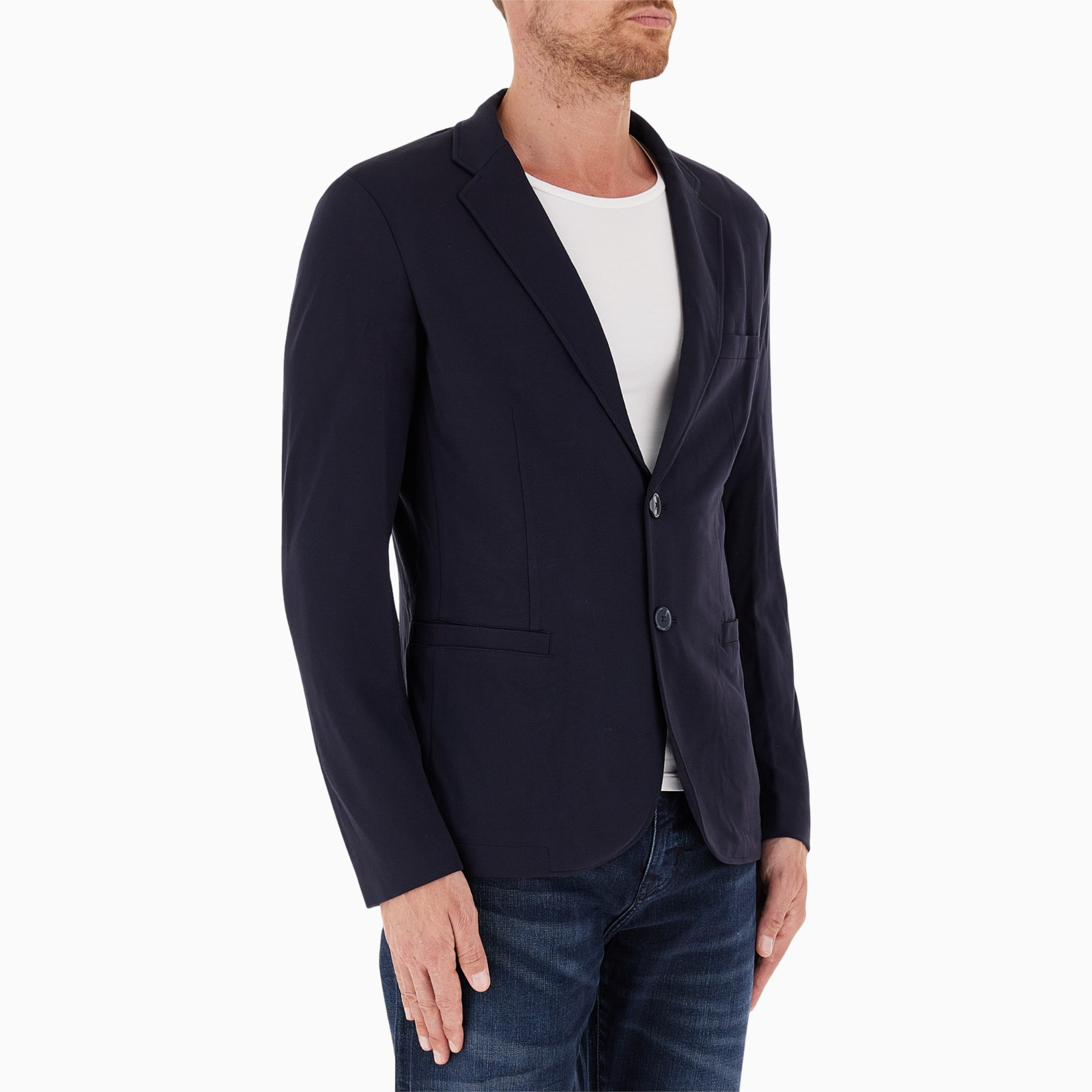 Мъжко сако Armani Exchange Men Blazer 8NZG77 ZJ6JZ Side View