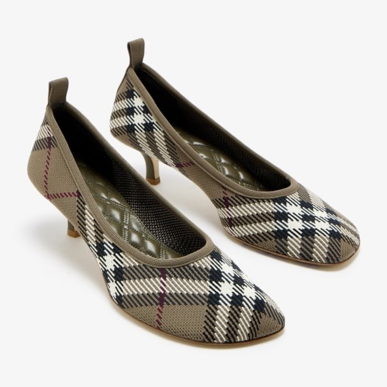 Токчета Burberry Archivio Check Pumps