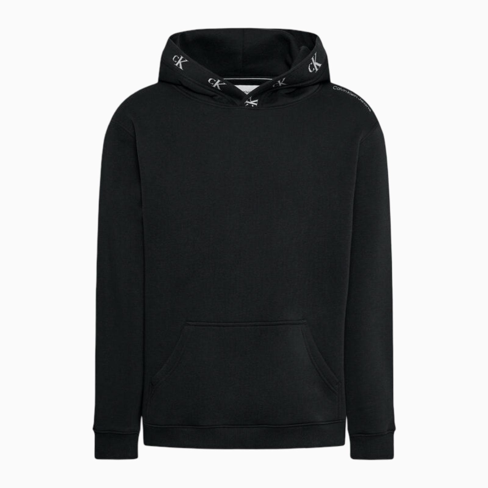 Мъжко черно худи Calvin Klein Jeans Men Hoodie J30J321883 Front View